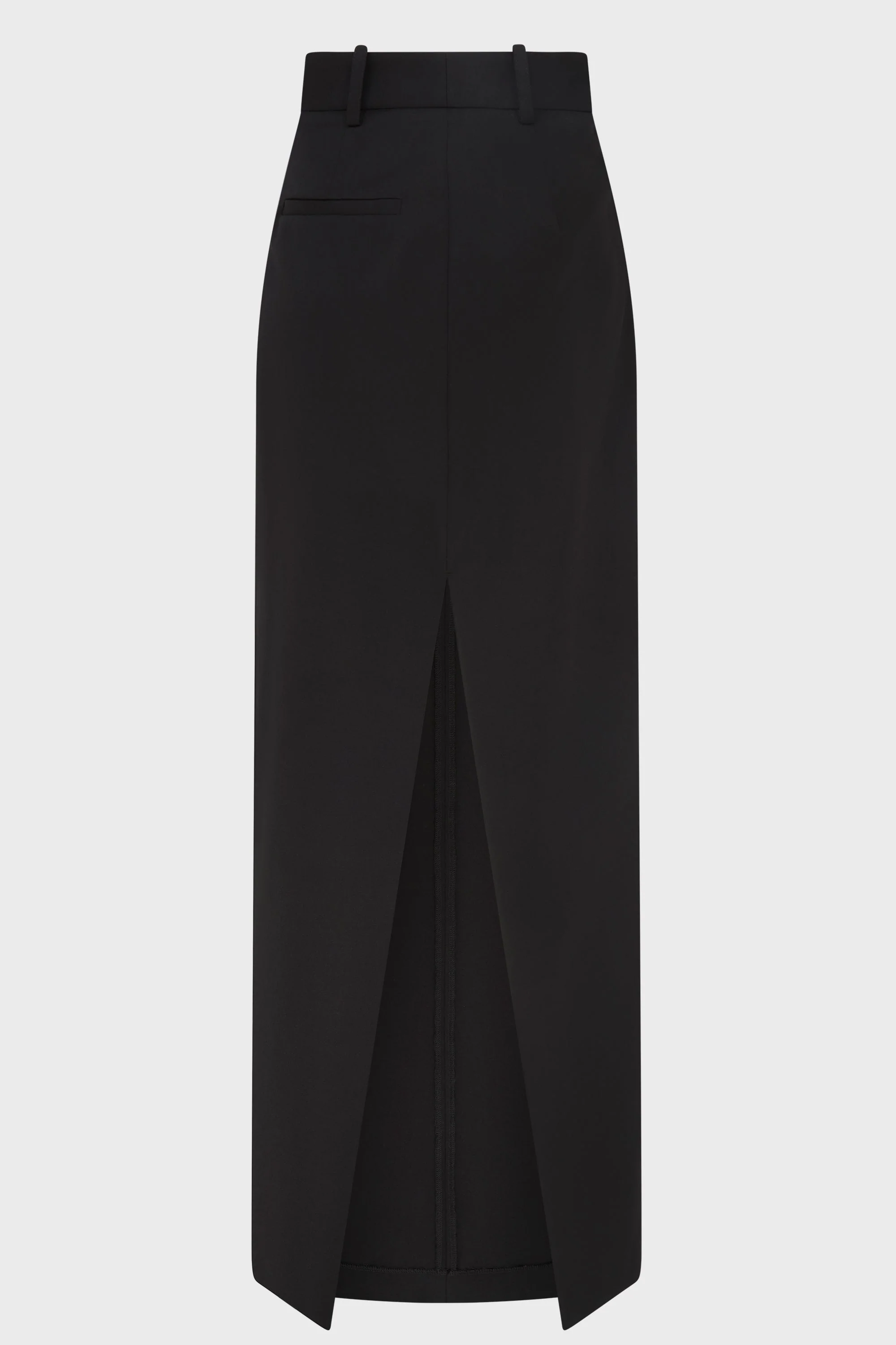 PEEK OPEN THIGH SKIRT BLACK - Image 3