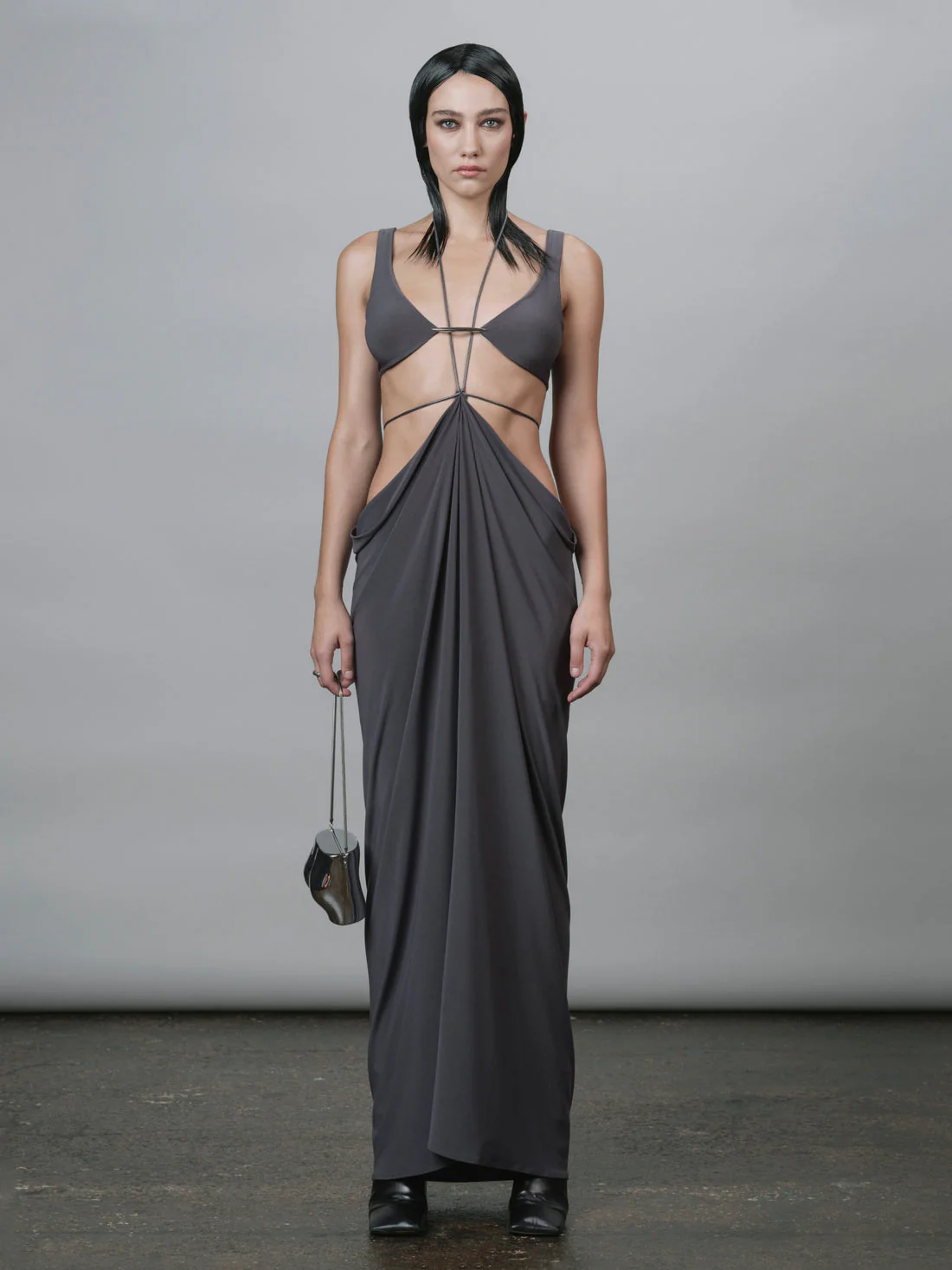 VERTEBRAE BRALETTE GREY - Image 5