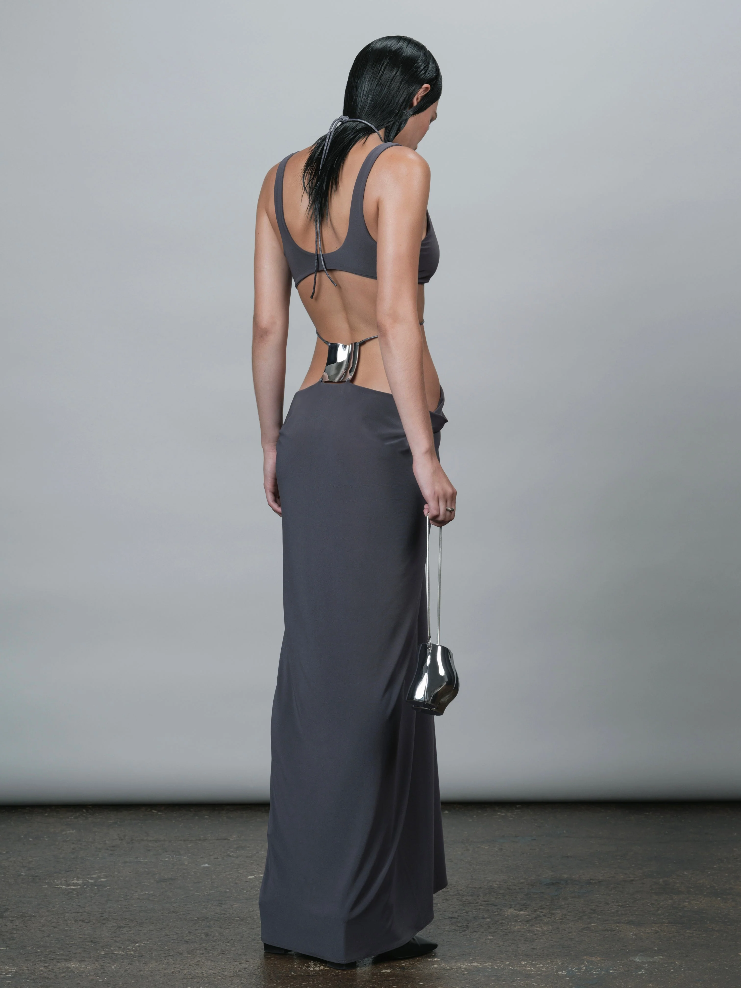 VERTEBRAE BRALETTE GREY - Image 6