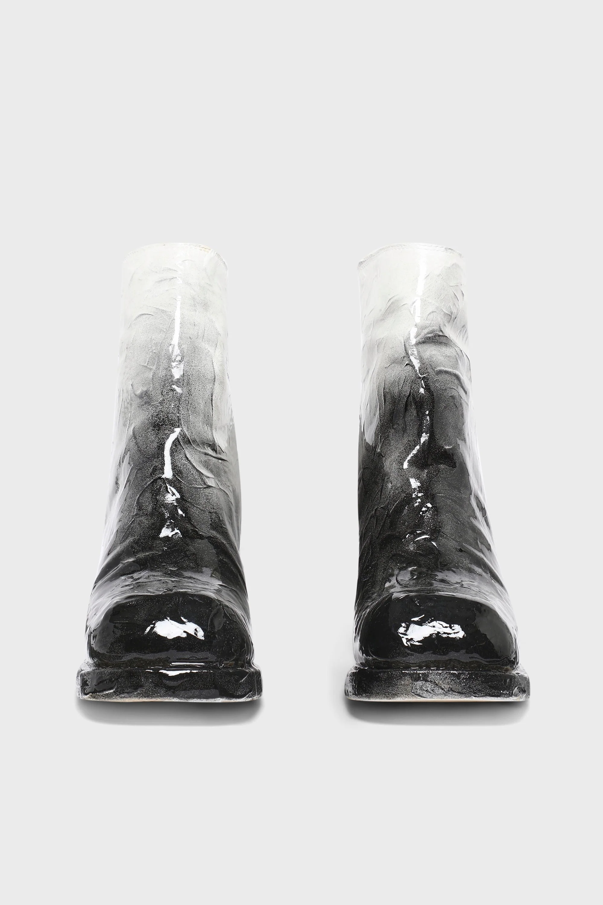 9086_MW PAINTED RESIN BACK ZIP BOOT - Image 2