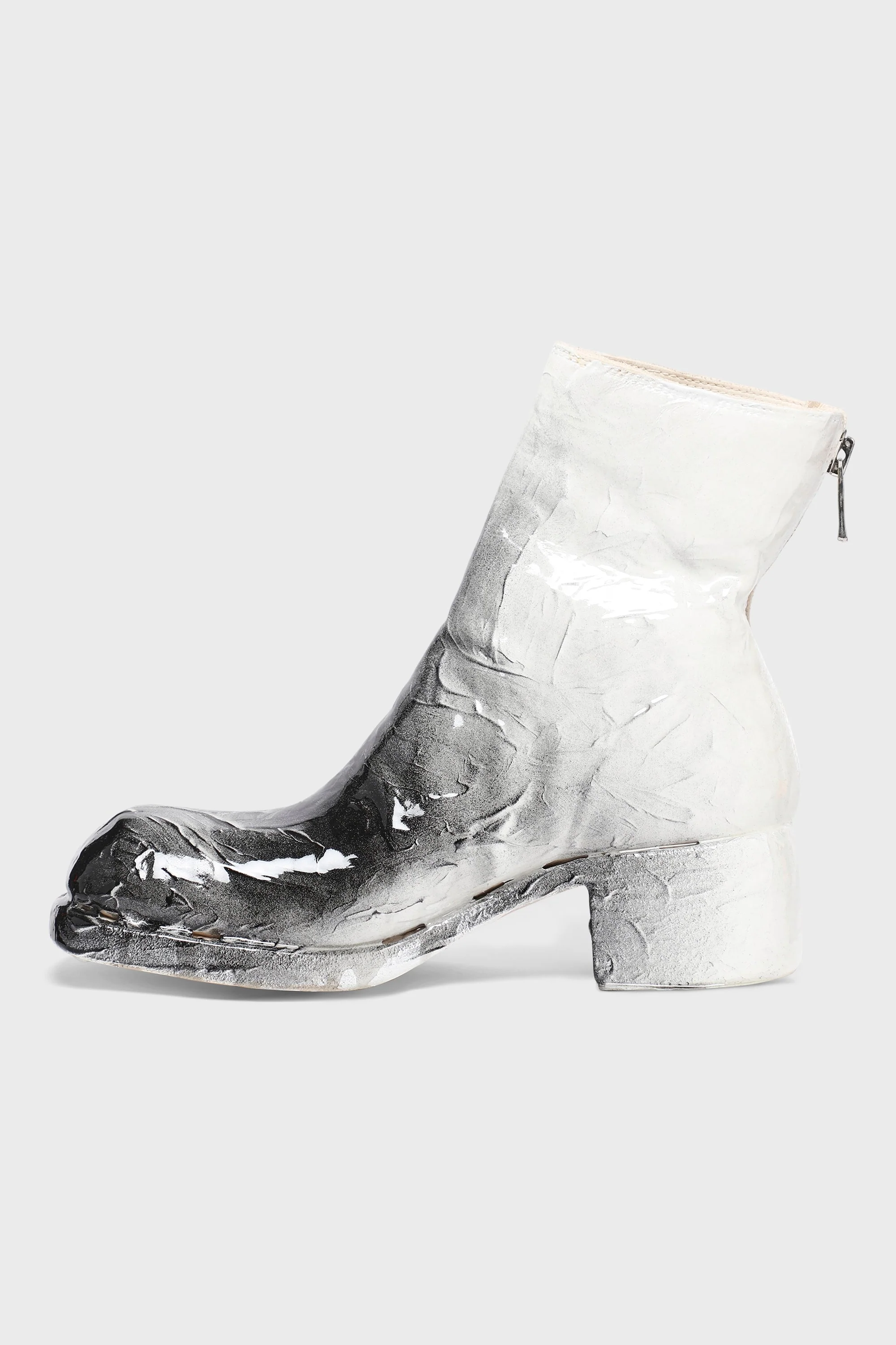 9086_MW PAINTED RESIN BACK ZIP BOOT - Image 3