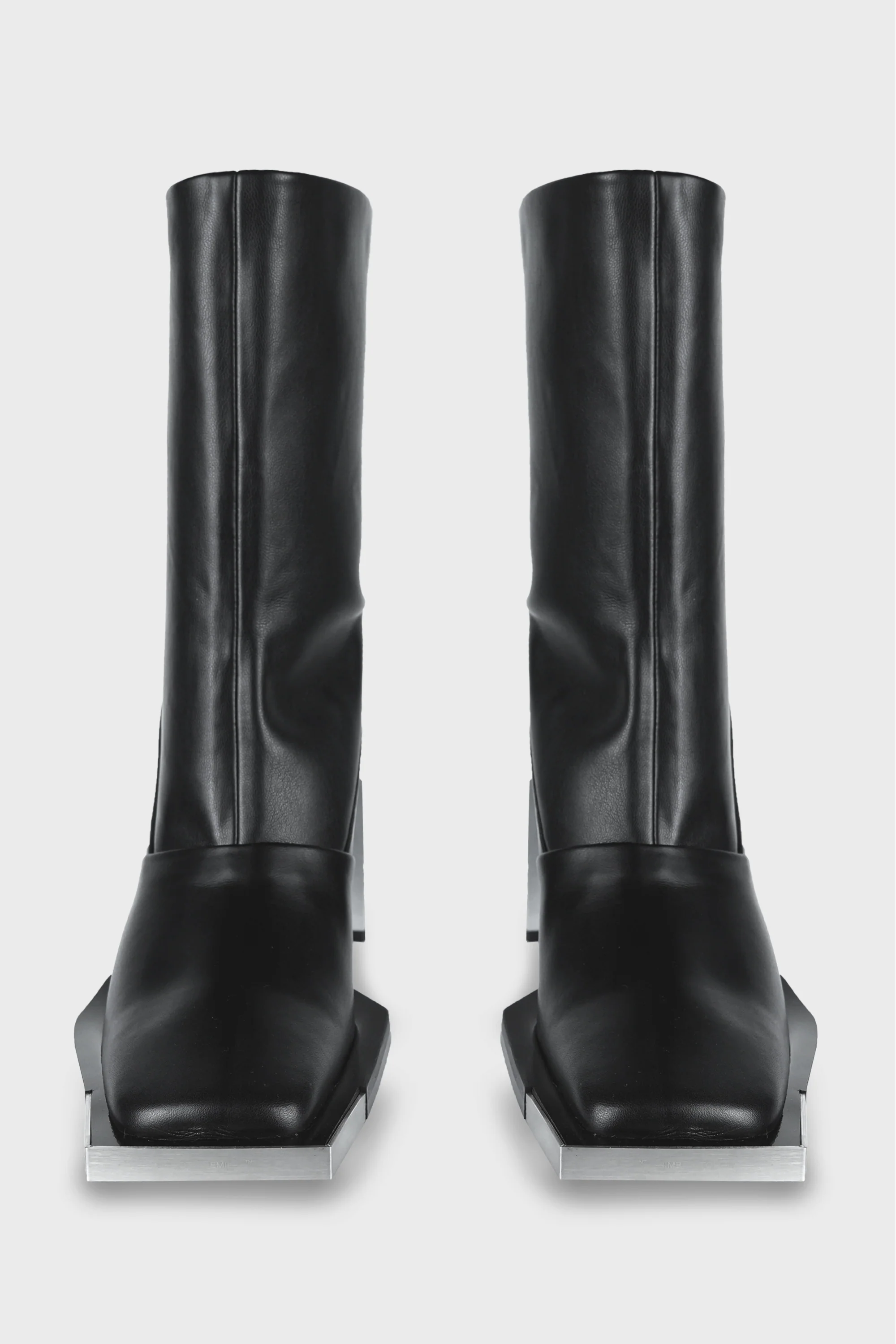 ANKLE-HIGH BOOTS BLACK - Image 2