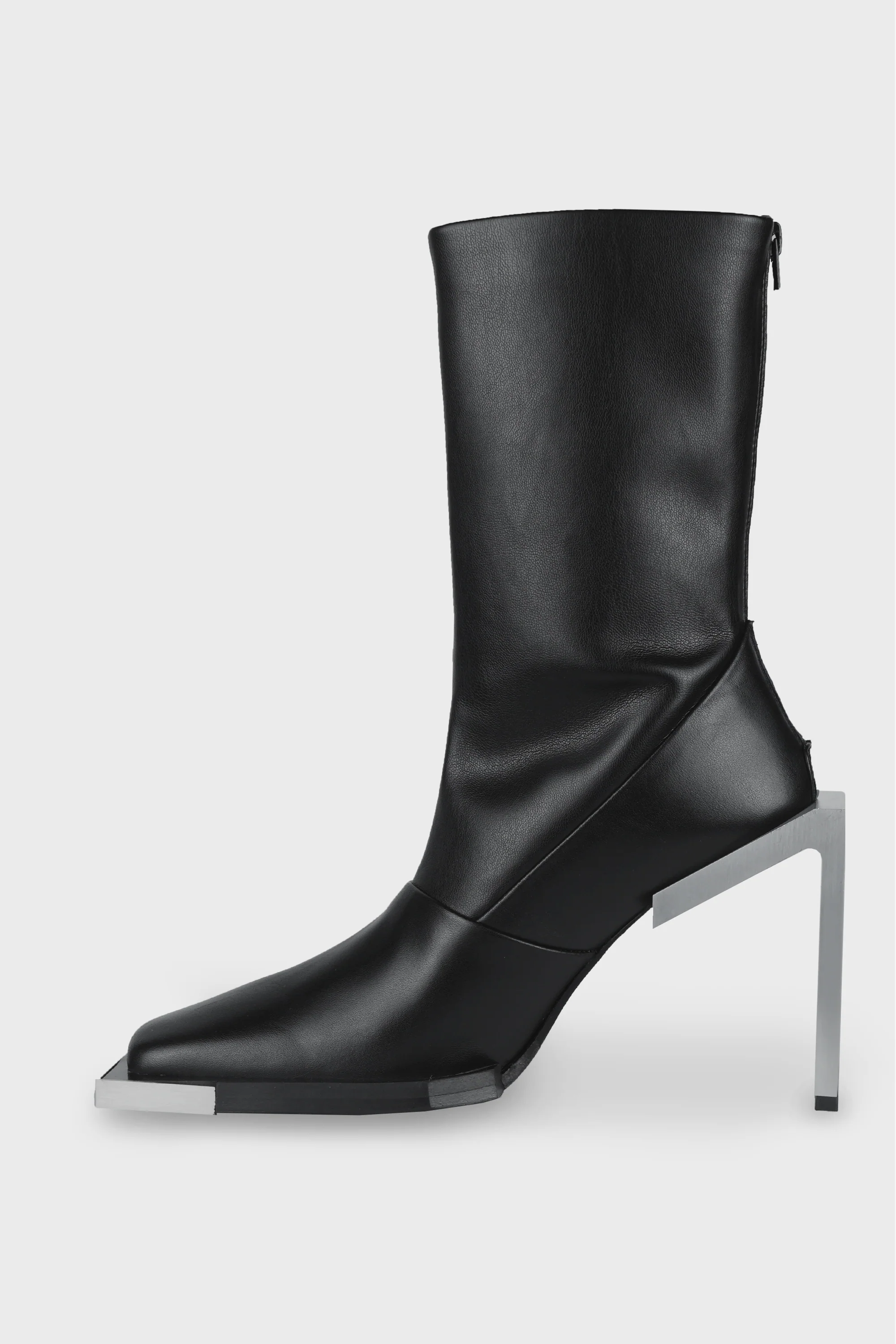 ANKLE-HIGH BOOTS BLACK - Image 3