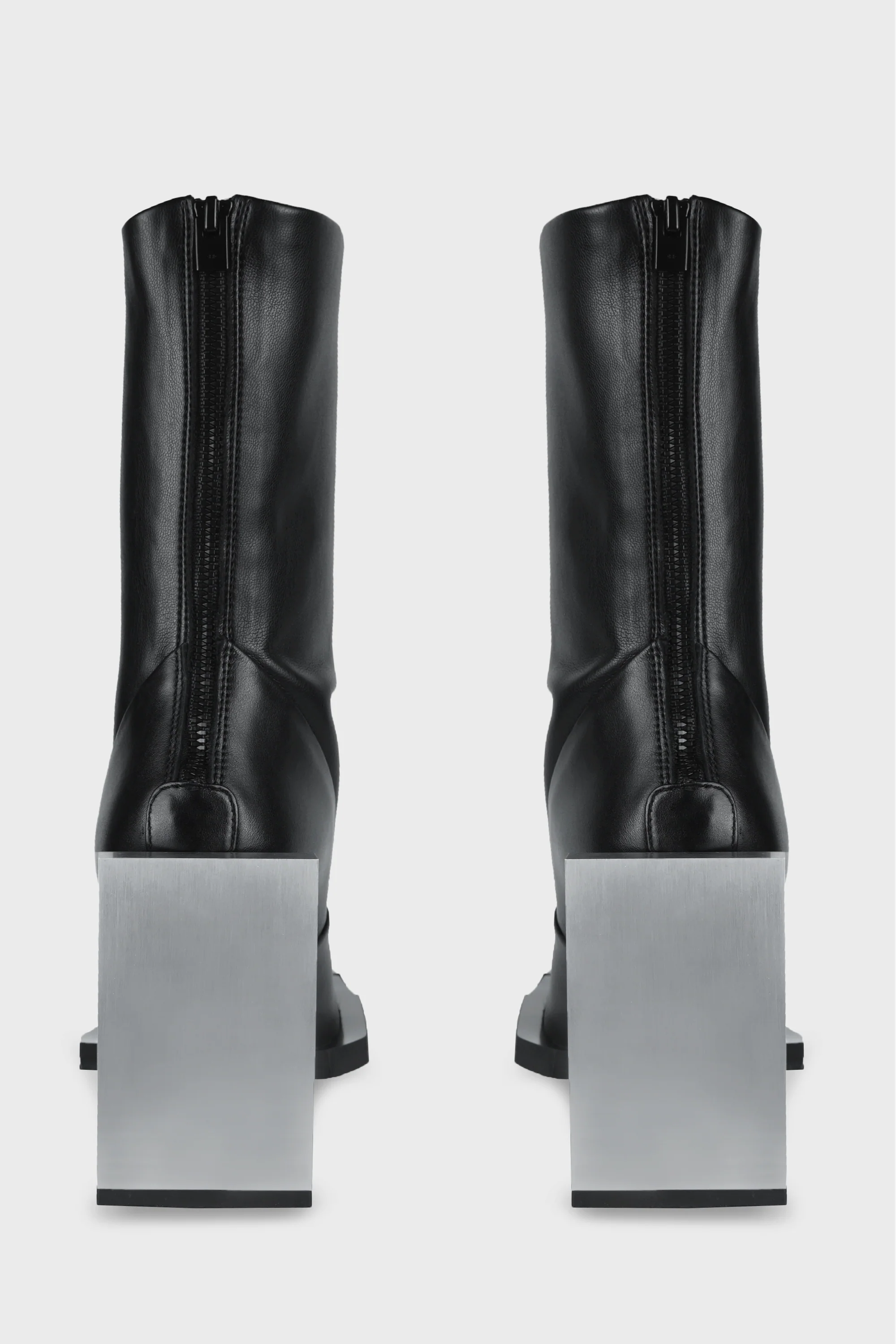 ANKLE-HIGH BOOTS BLACK - Image 4