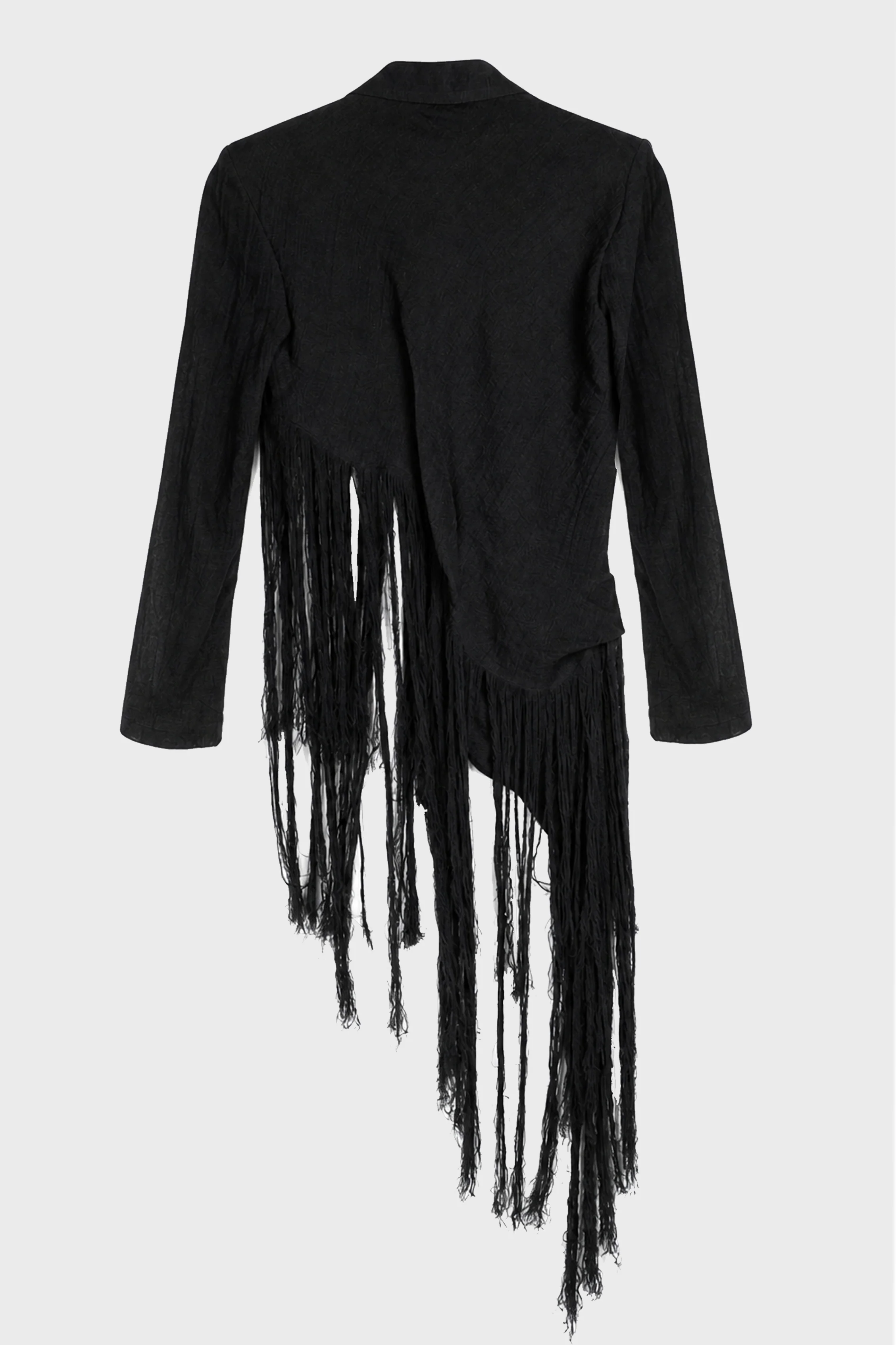 HEM LINE FRINGE POINT ASM JACKET - Image 3