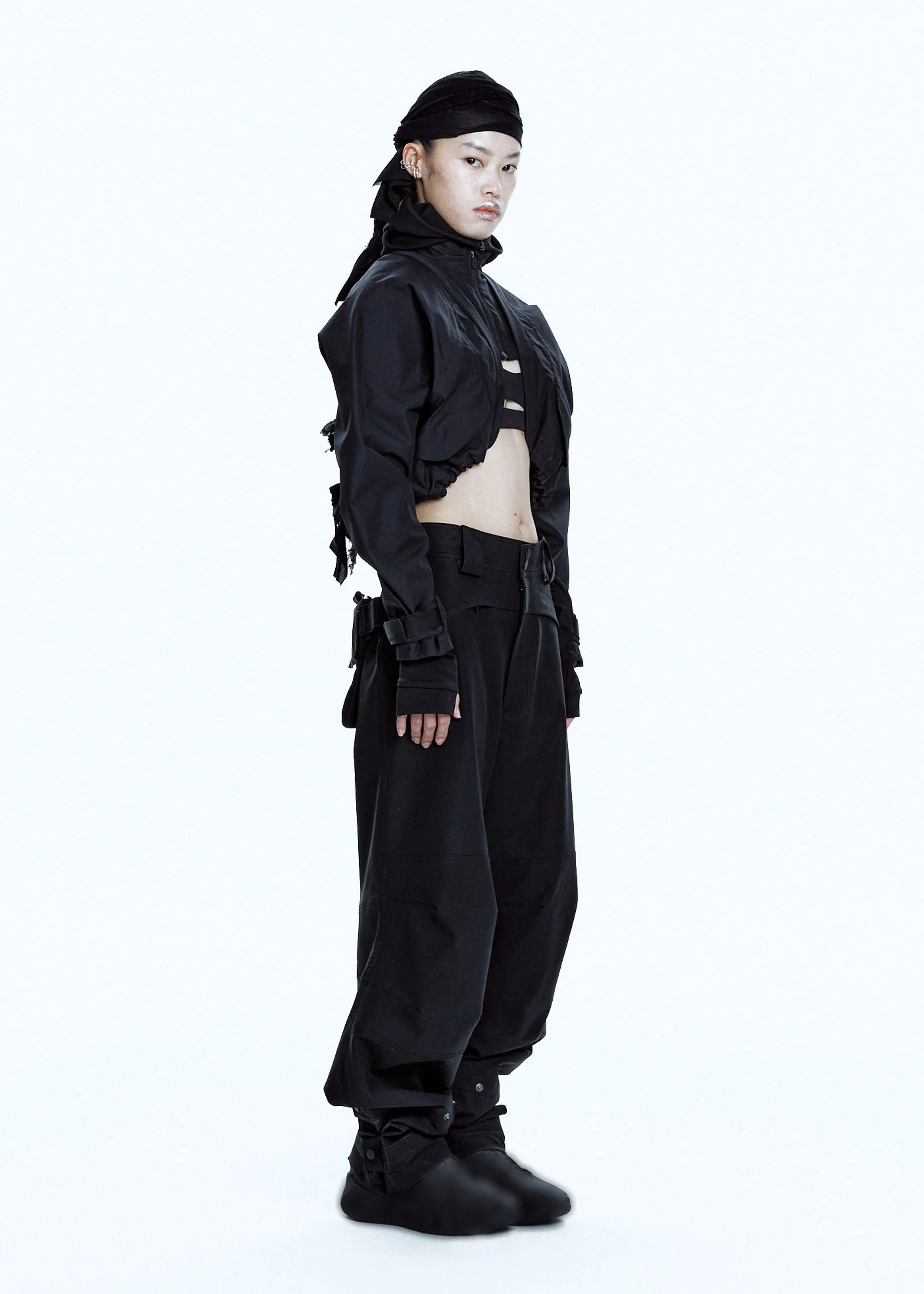BIKER PANTS W/ DETACHABLE BAG - Image 10