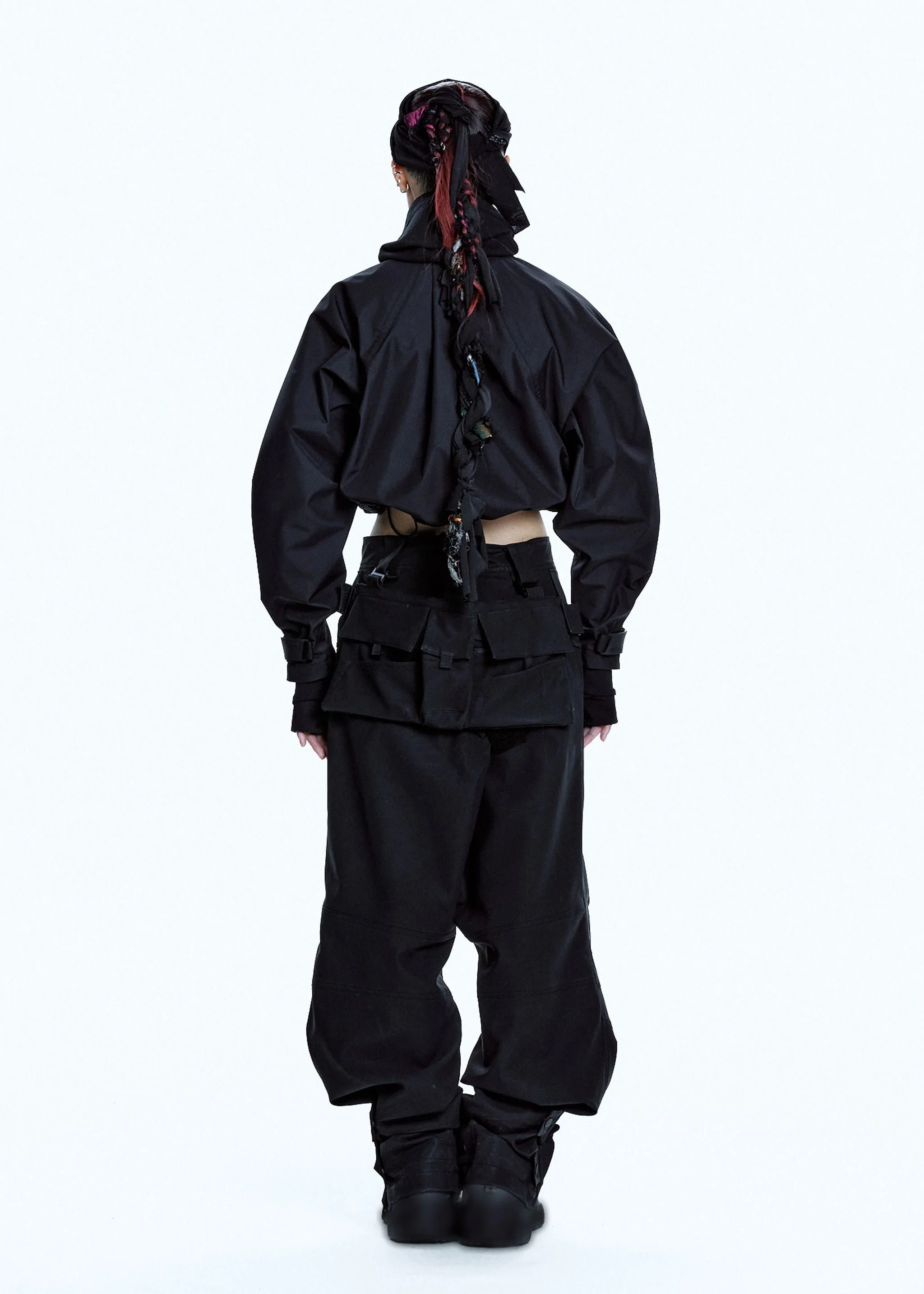 BIKER PANTS W/ DETACHABLE BAG - Image 4