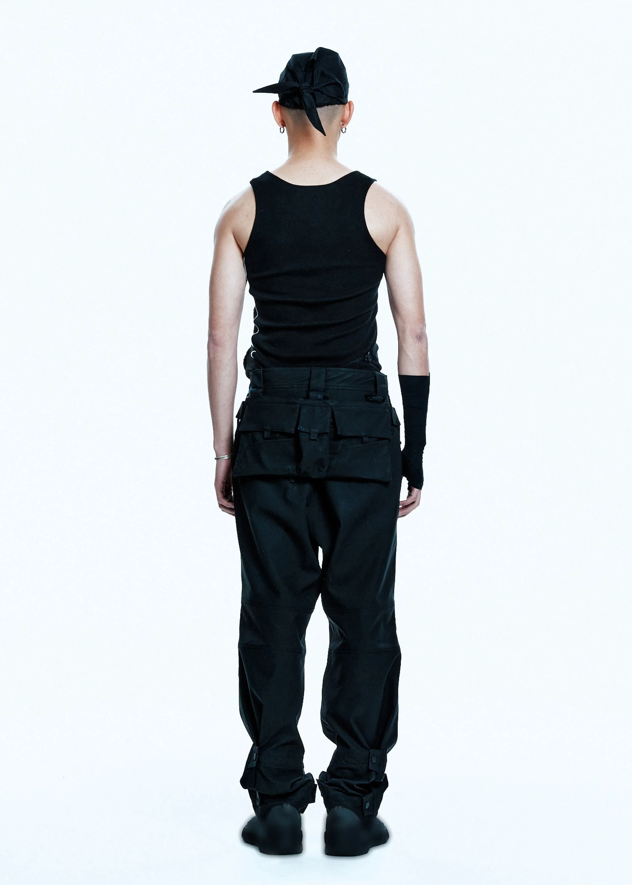BIKER PANTS W/ DETACHABLE BAG - Image 6