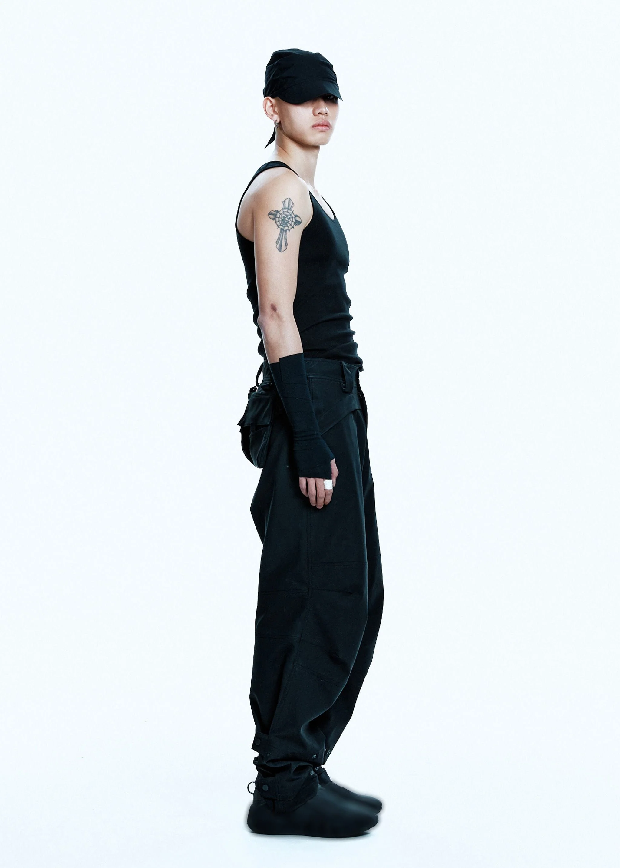 BIKER PANTS W/ DETACHABLE BAG - Image 9