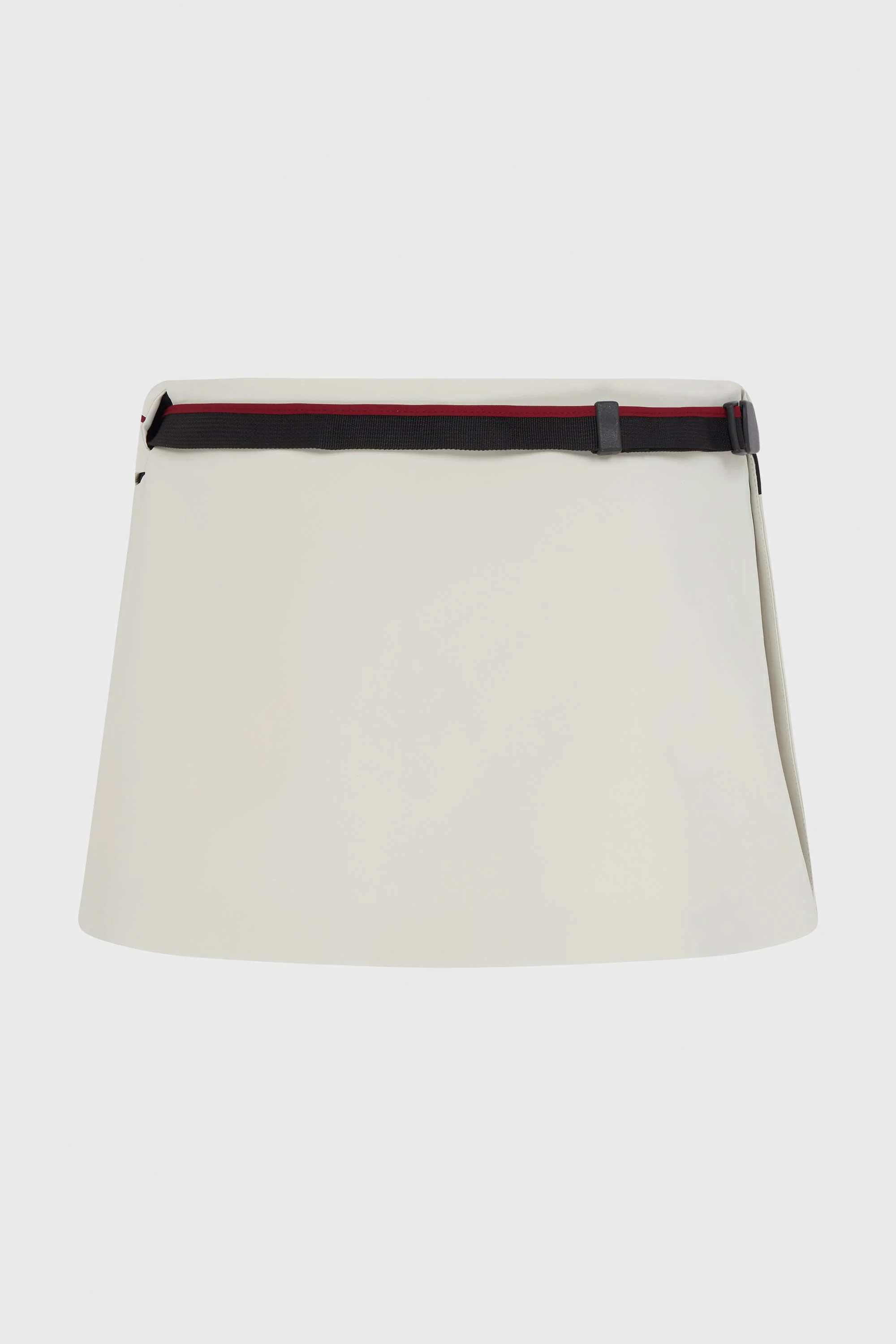 CINCHED WRAP SKIRT IVORY - Image 3