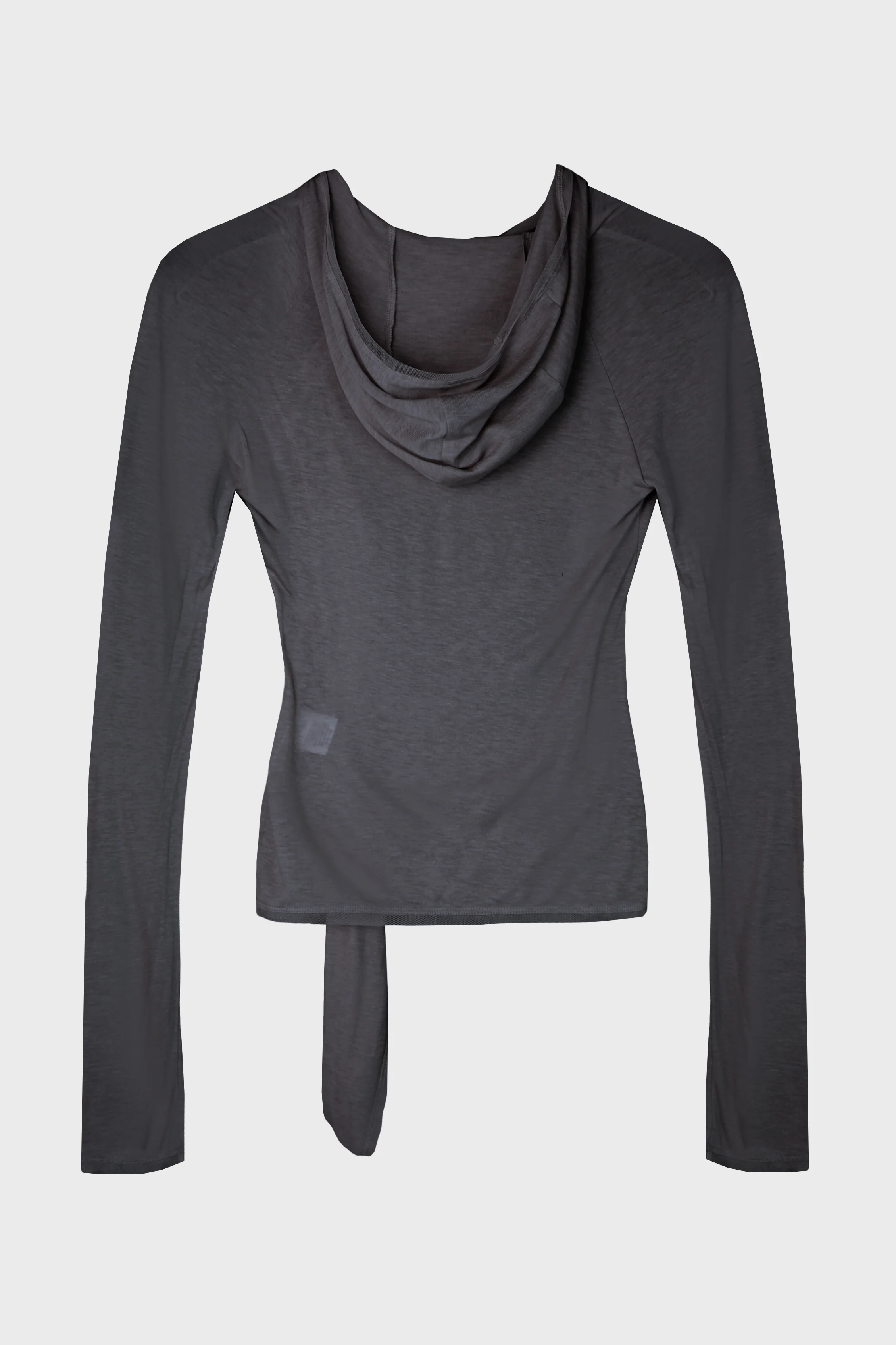 HOODED KNOT L/S CHARCOAL - Image 3