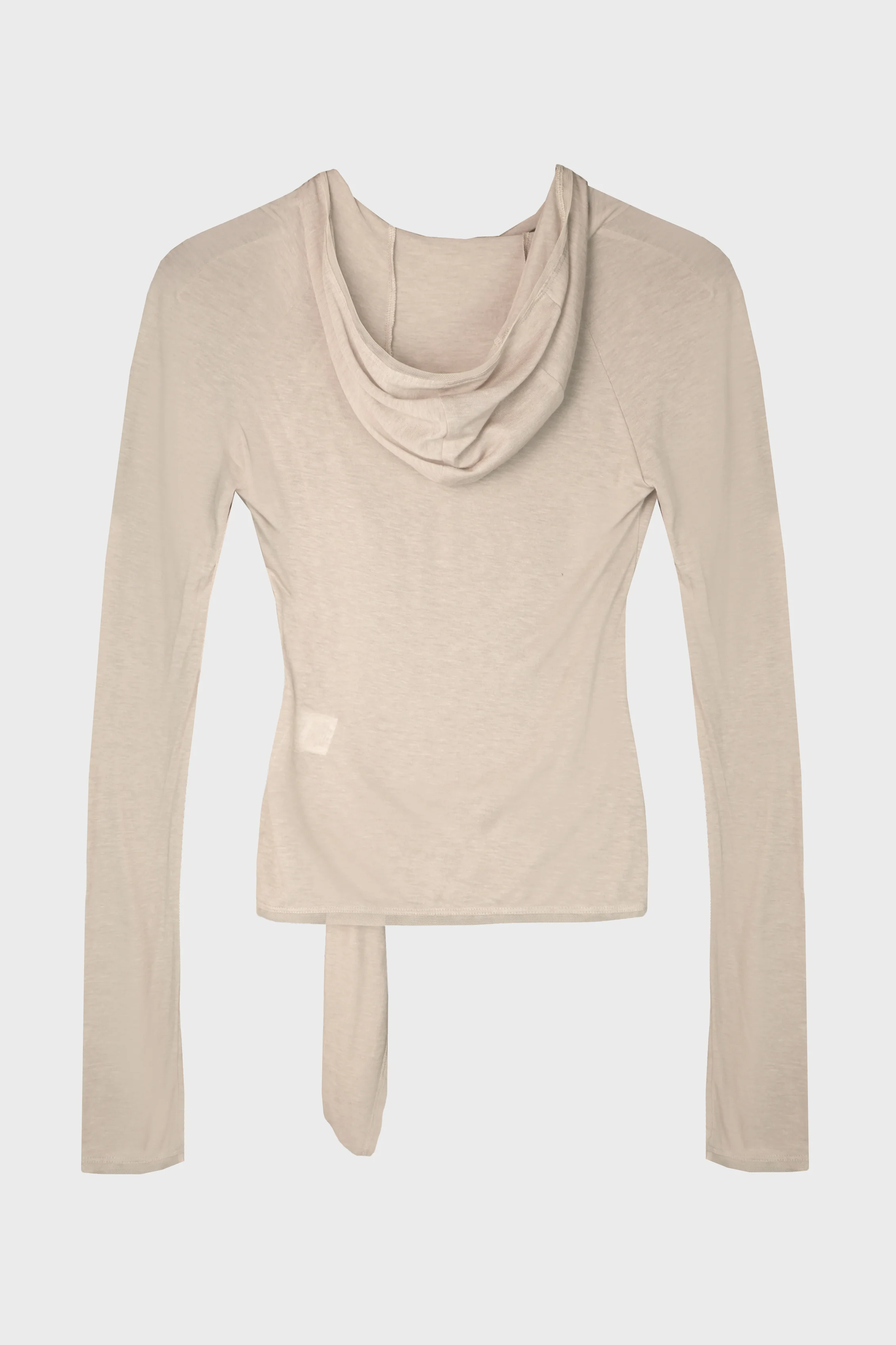 HOODED KNOT L/S WARM GREY - Image 3