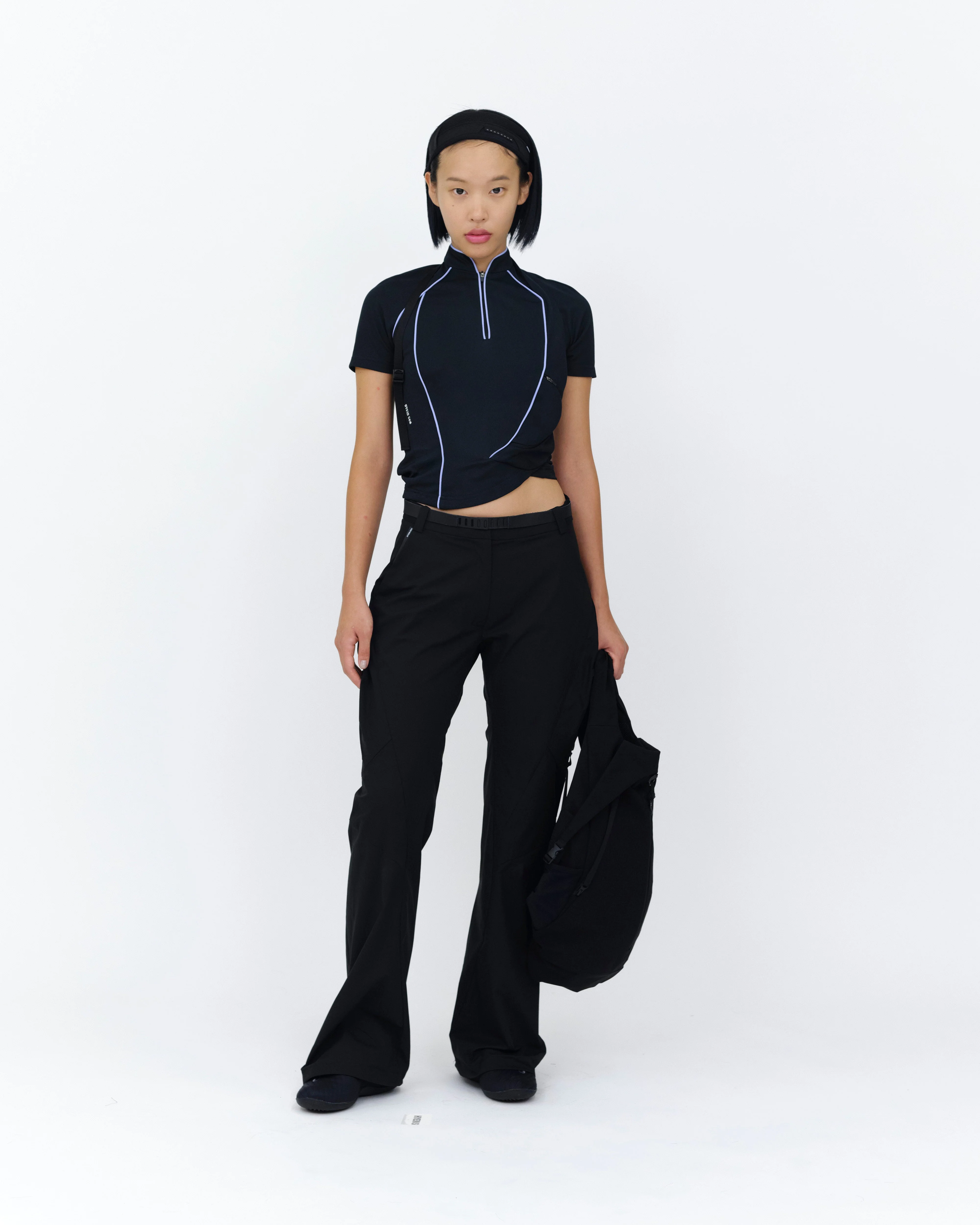 TWISTED TRACK TOP BLACK - Image 2