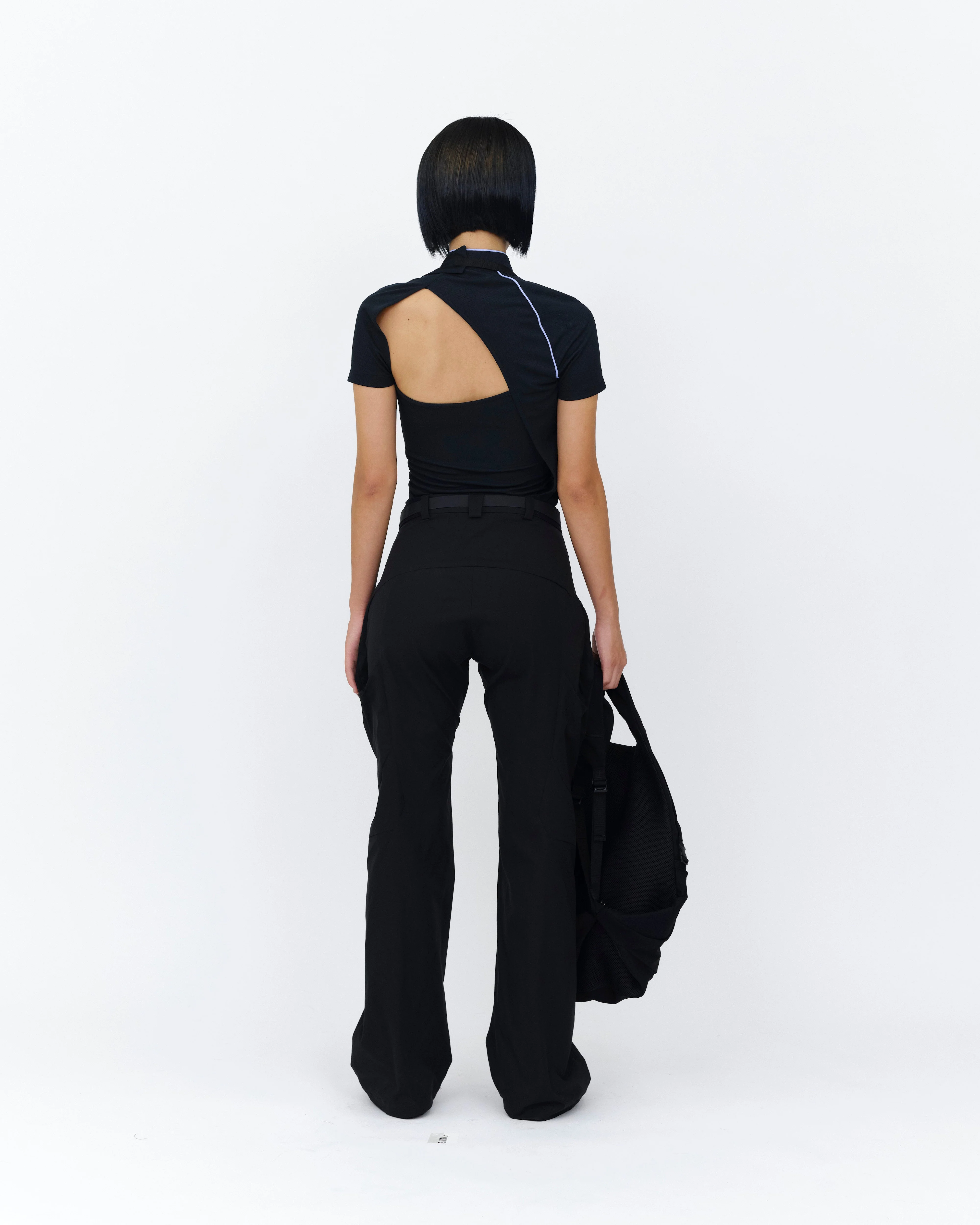 TWISTED TRACK TOP BLACK - Image 4