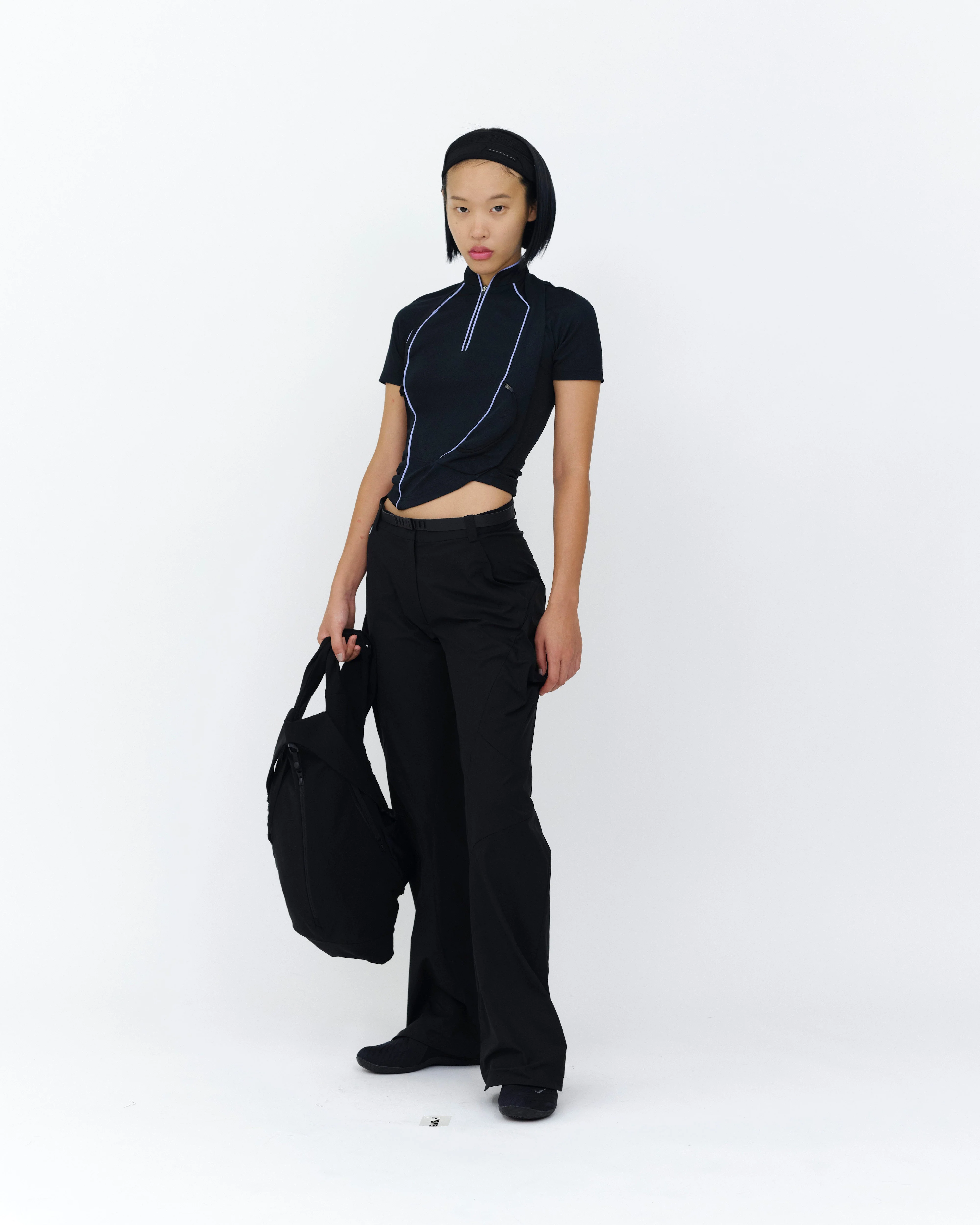 TWISTED TRACK TOP BLACK - Image 5
