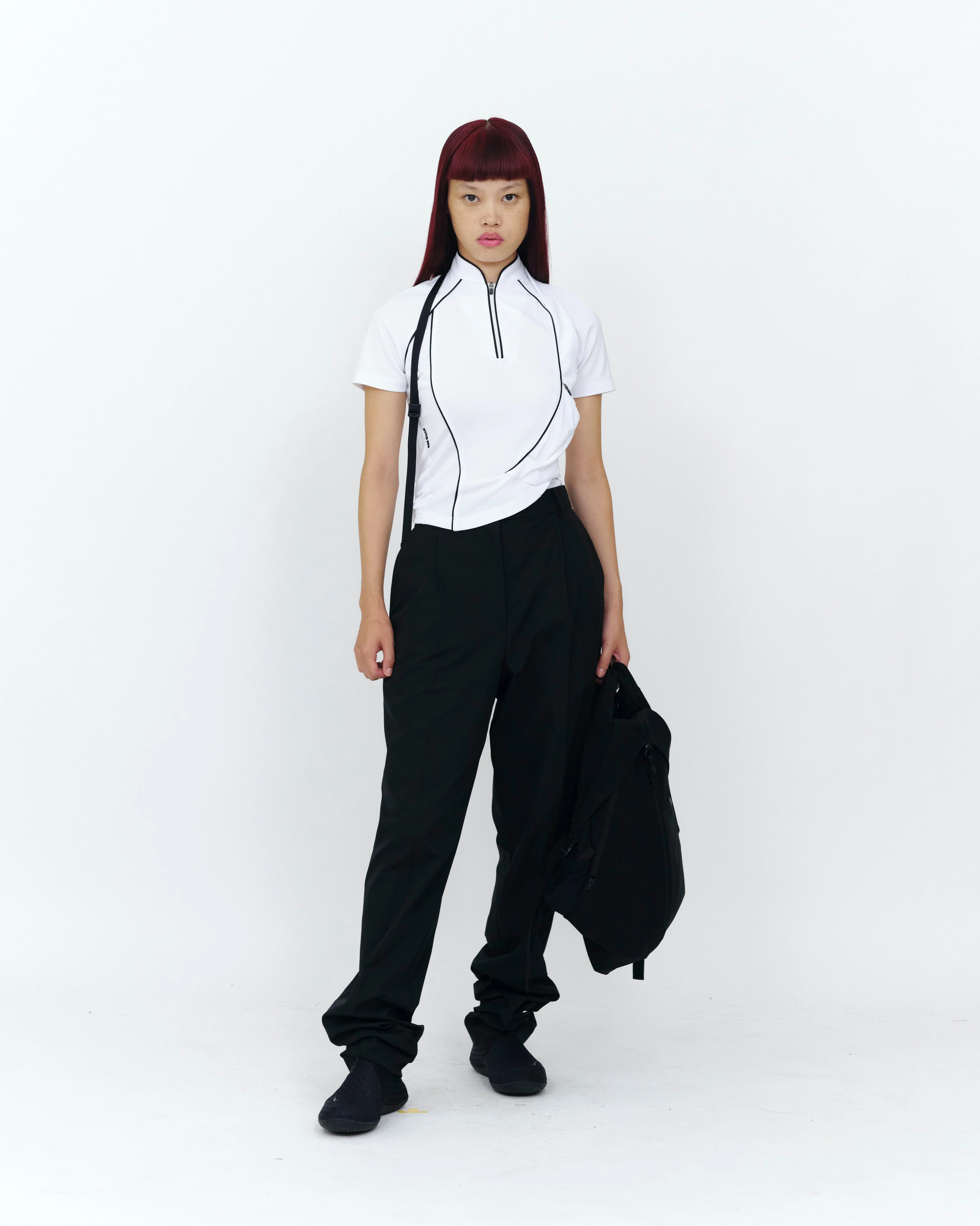 TWISTED TRACK TOP WHITE - Image 2