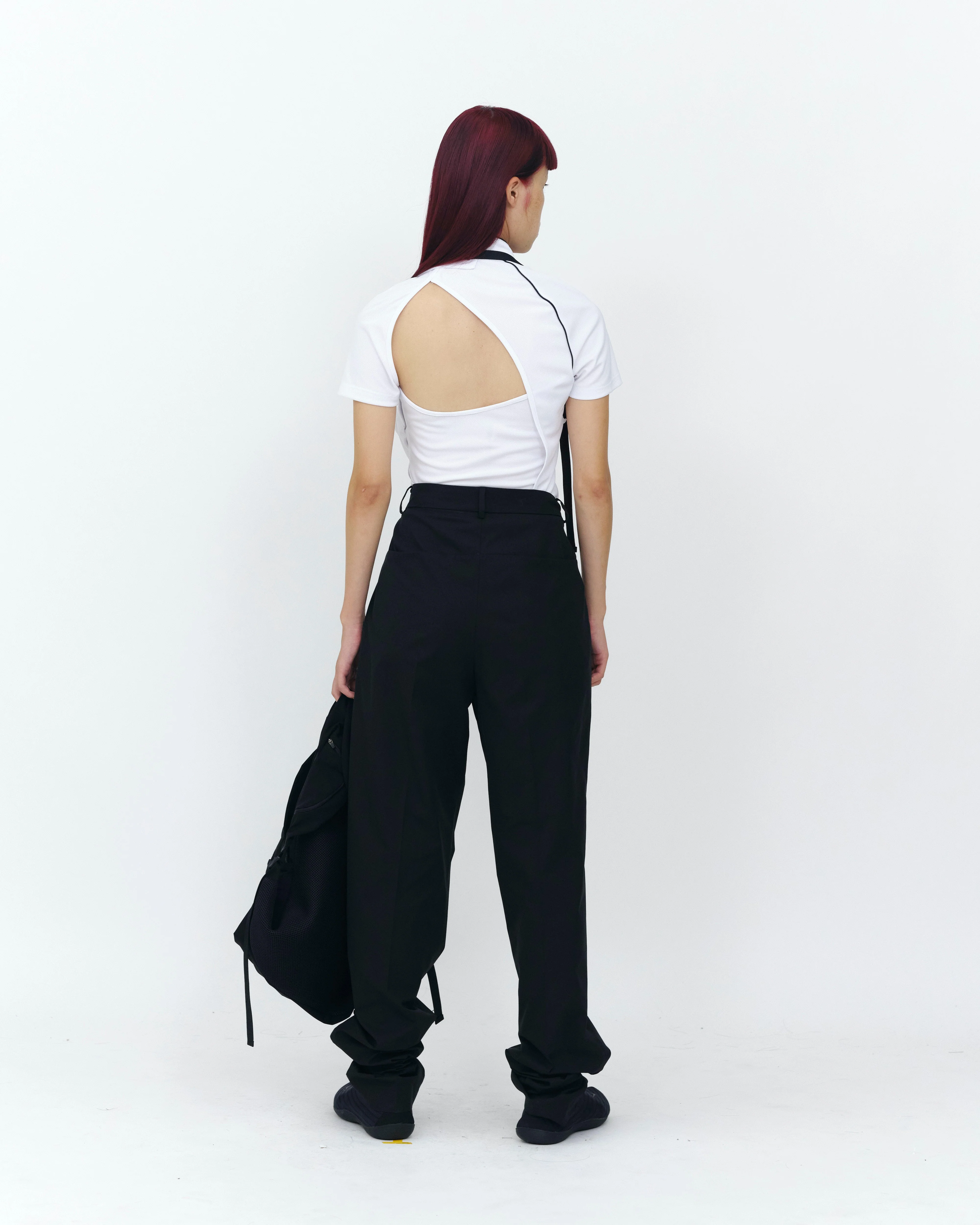 TWISTED TRACK TOP WHITE - Image 4