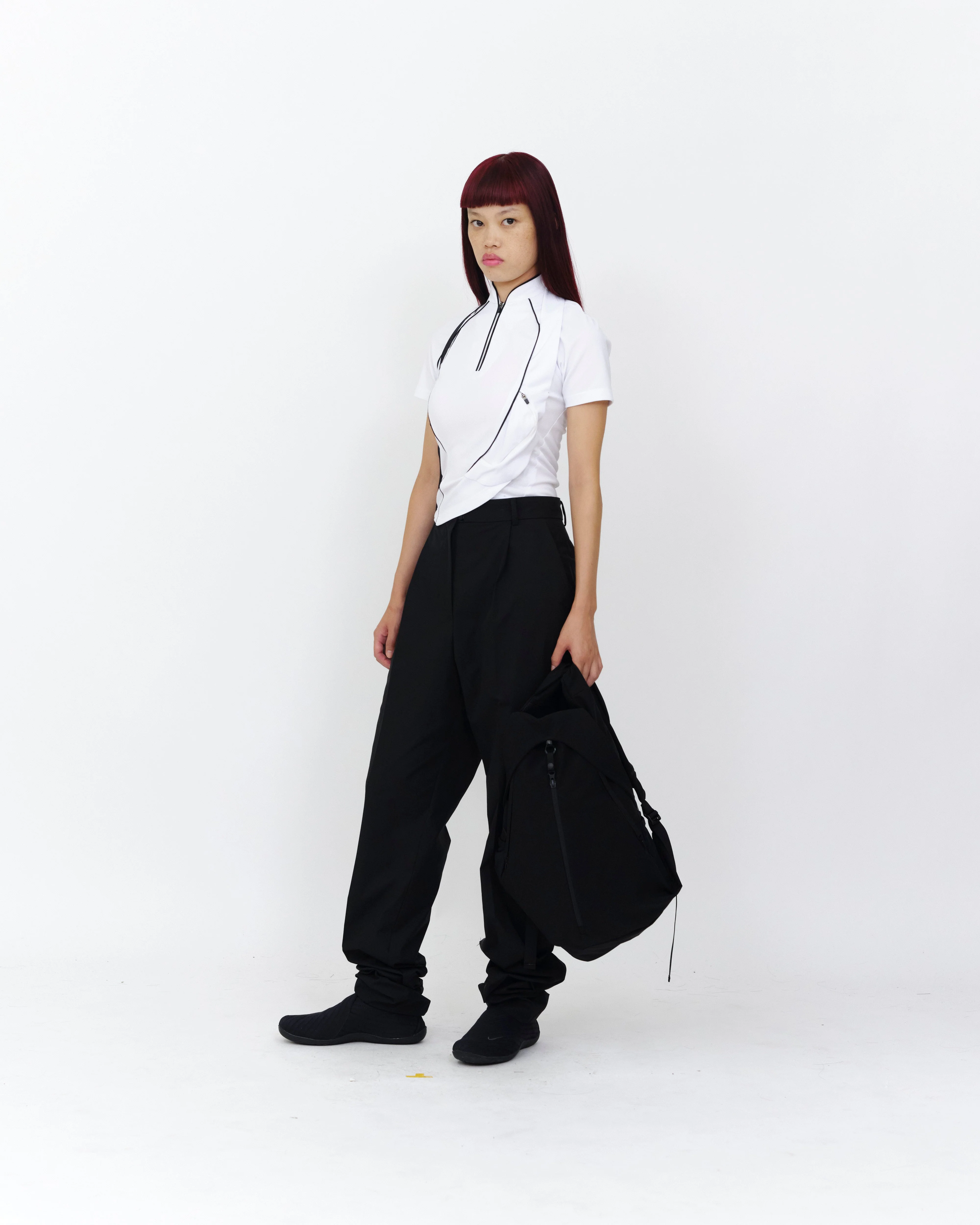 TWISTED TRACK TOP WHITE - Image 5