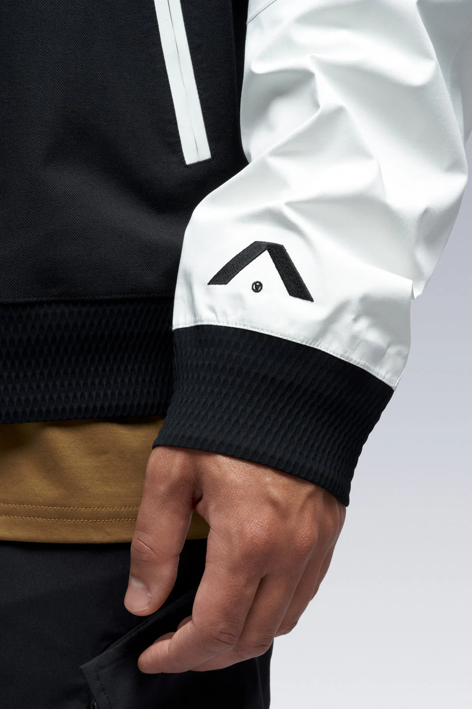 J94-VT 3L Varsity Jacket - BLACK/WHITE - Image 21