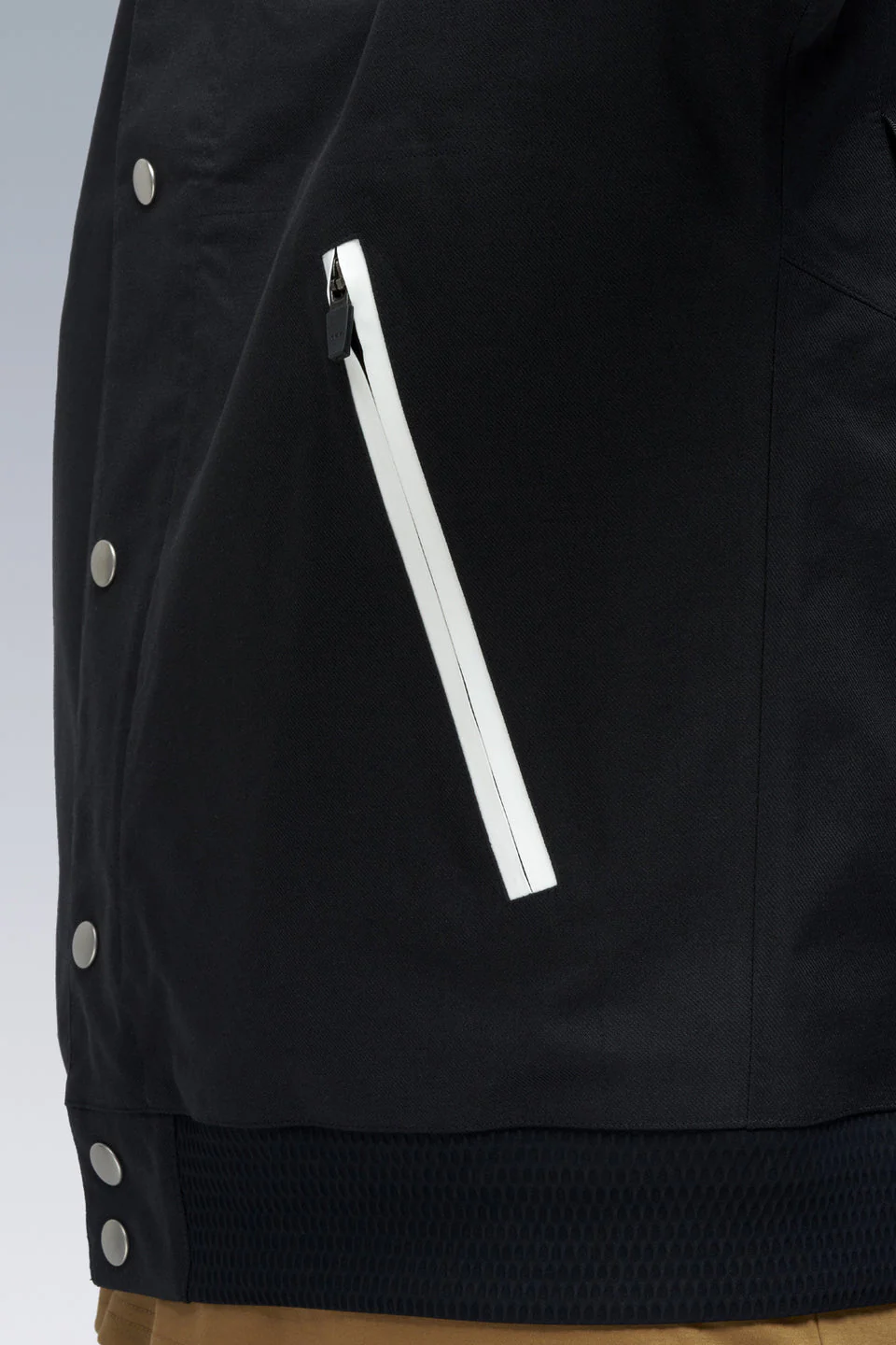 J94-VT 3L Varsity Jacket - BLACK/WHITE - Image 25