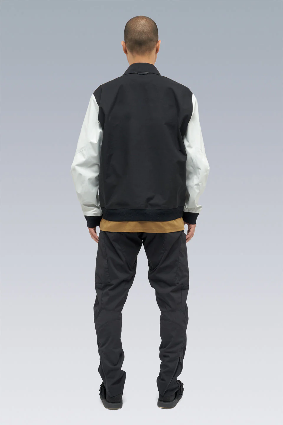 J94-VT 3L Varsity Jacket - BLACK/WHITE - Image 9