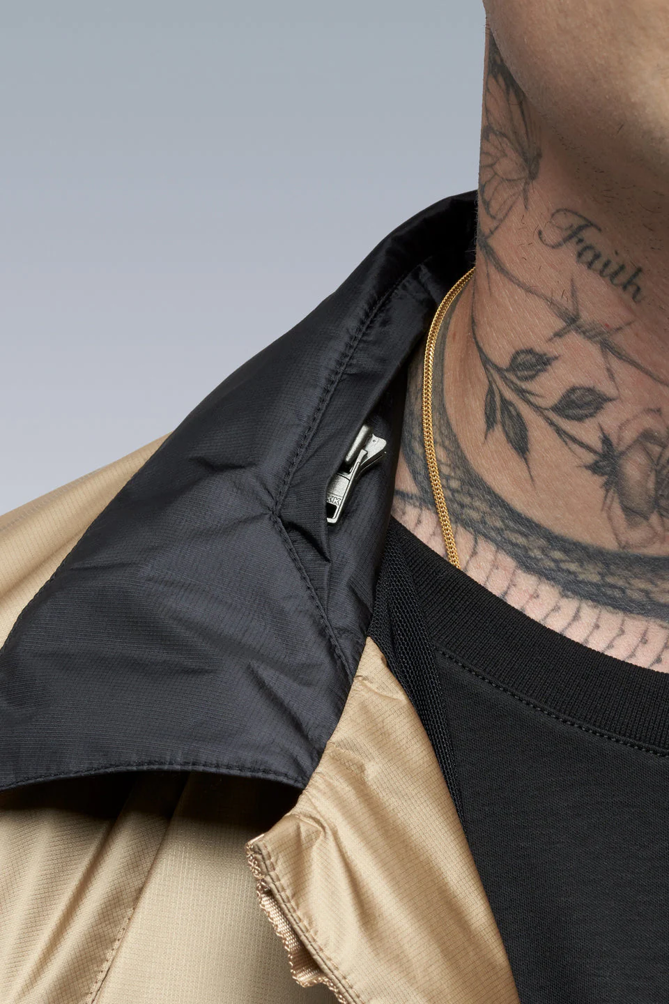 J95-WS 2L Gore-Tex Infinium™ Windstopper® Jacket - Black/Khaki - Image 31