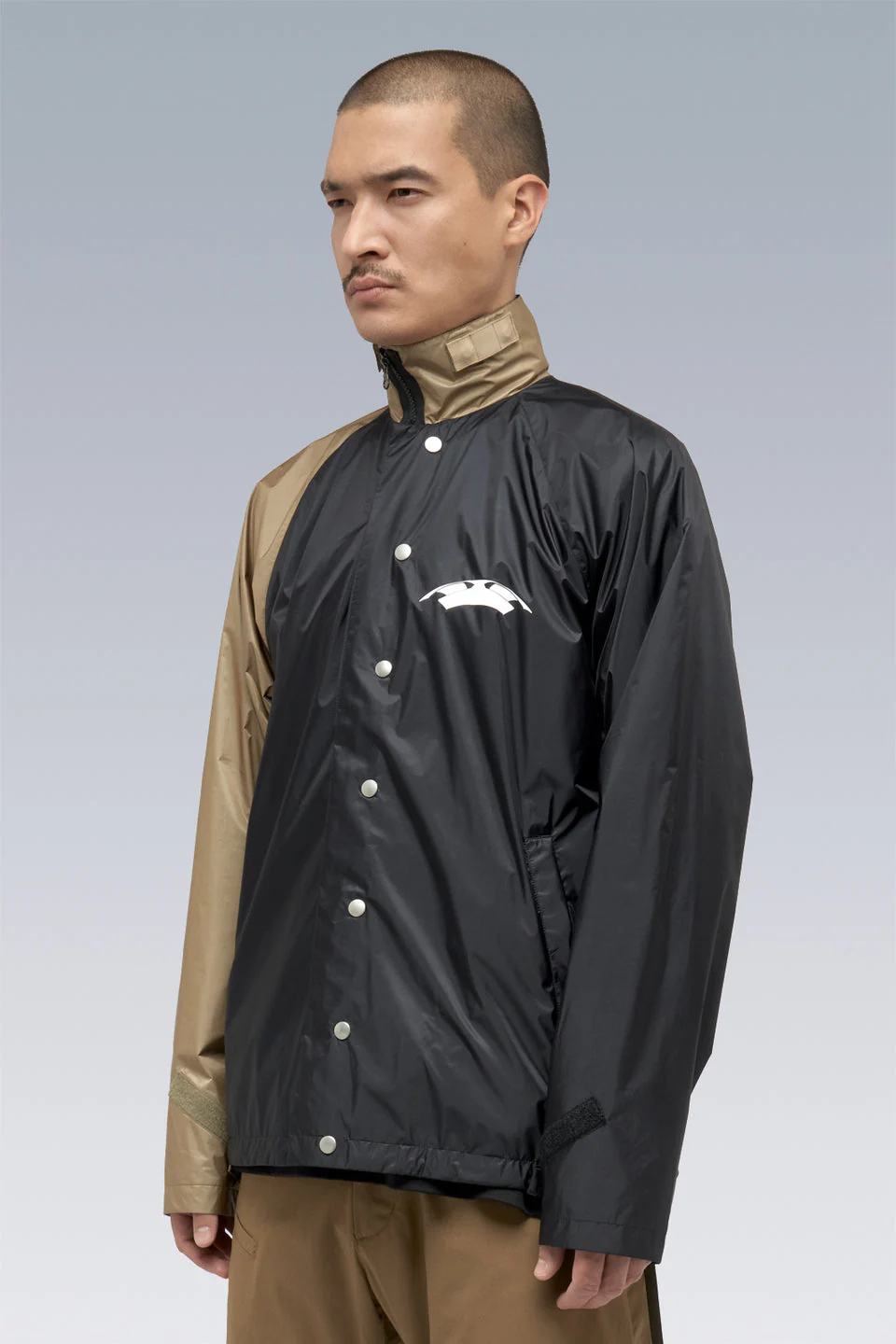 J95-WS 2L Gore-Tex Infinium™ Windstopper® Jacket - Black/Khaki - Image 8