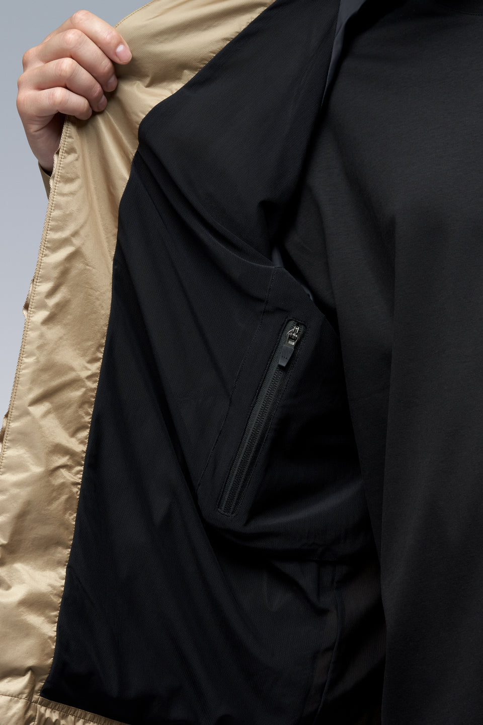 J95-WS 2L Gore-Tex Infinium™ Windstopper® Jacket - Khaki/Black - Image 27