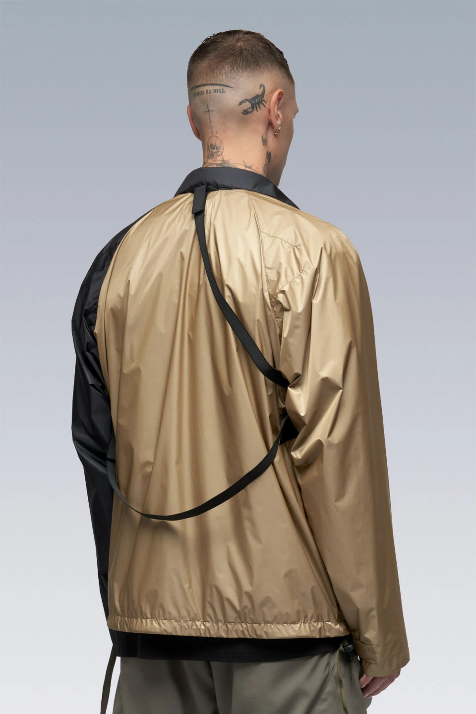 J95-WS 2L Gore-Tex Infinium™ Windstopper® Jacket - Khaki/Black - Image 5