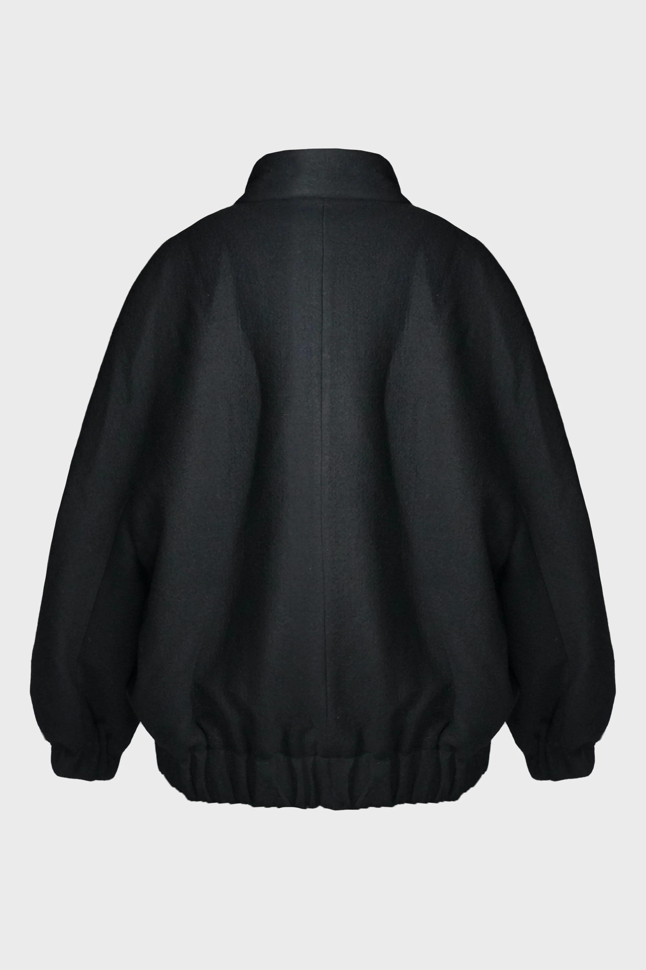 WOOL COTTON-INTERLAYER DRAWSTRING JACKET - Image 2