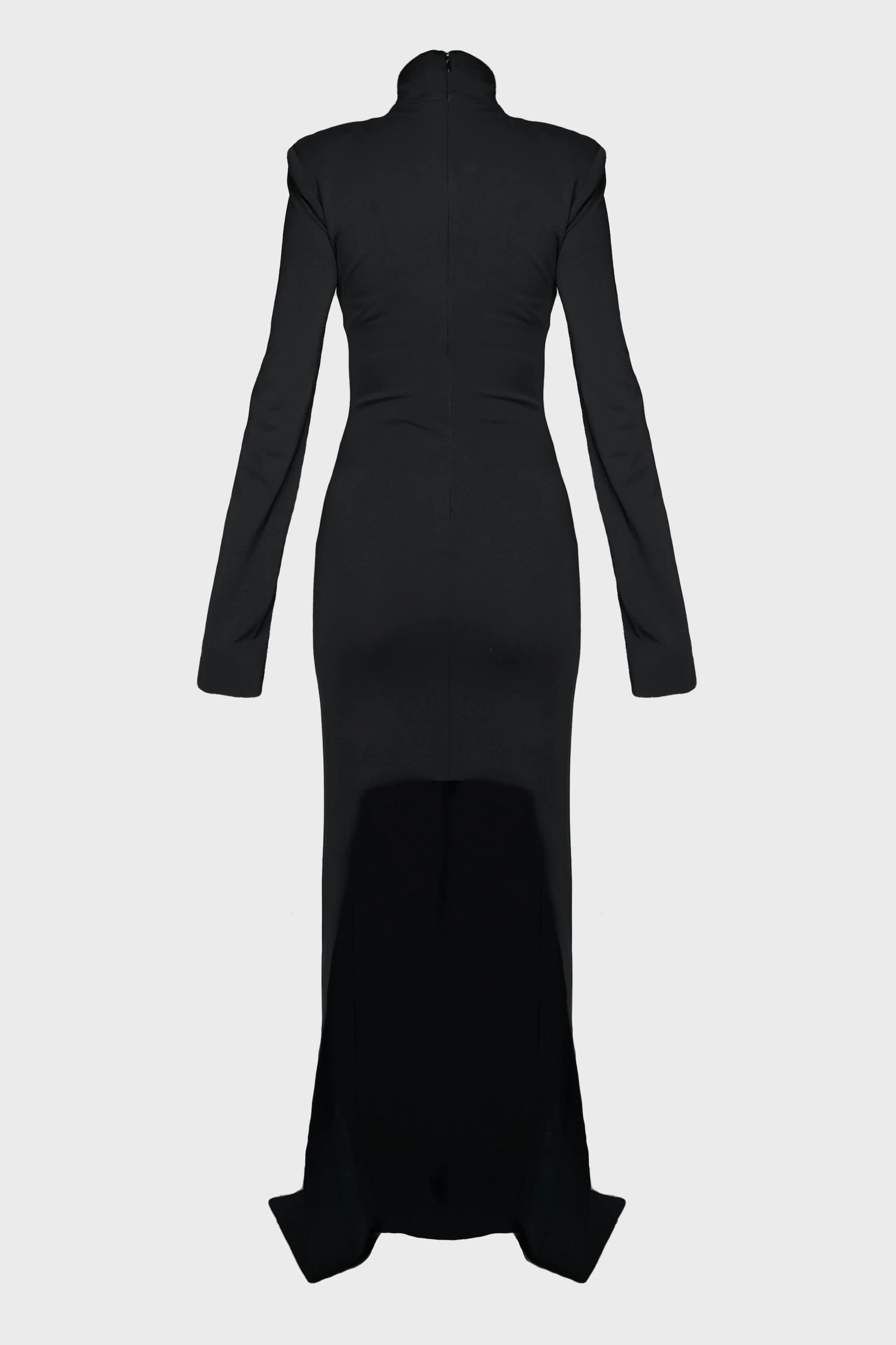 LONG JERSEY DRESS WITH CUPS - Image 3