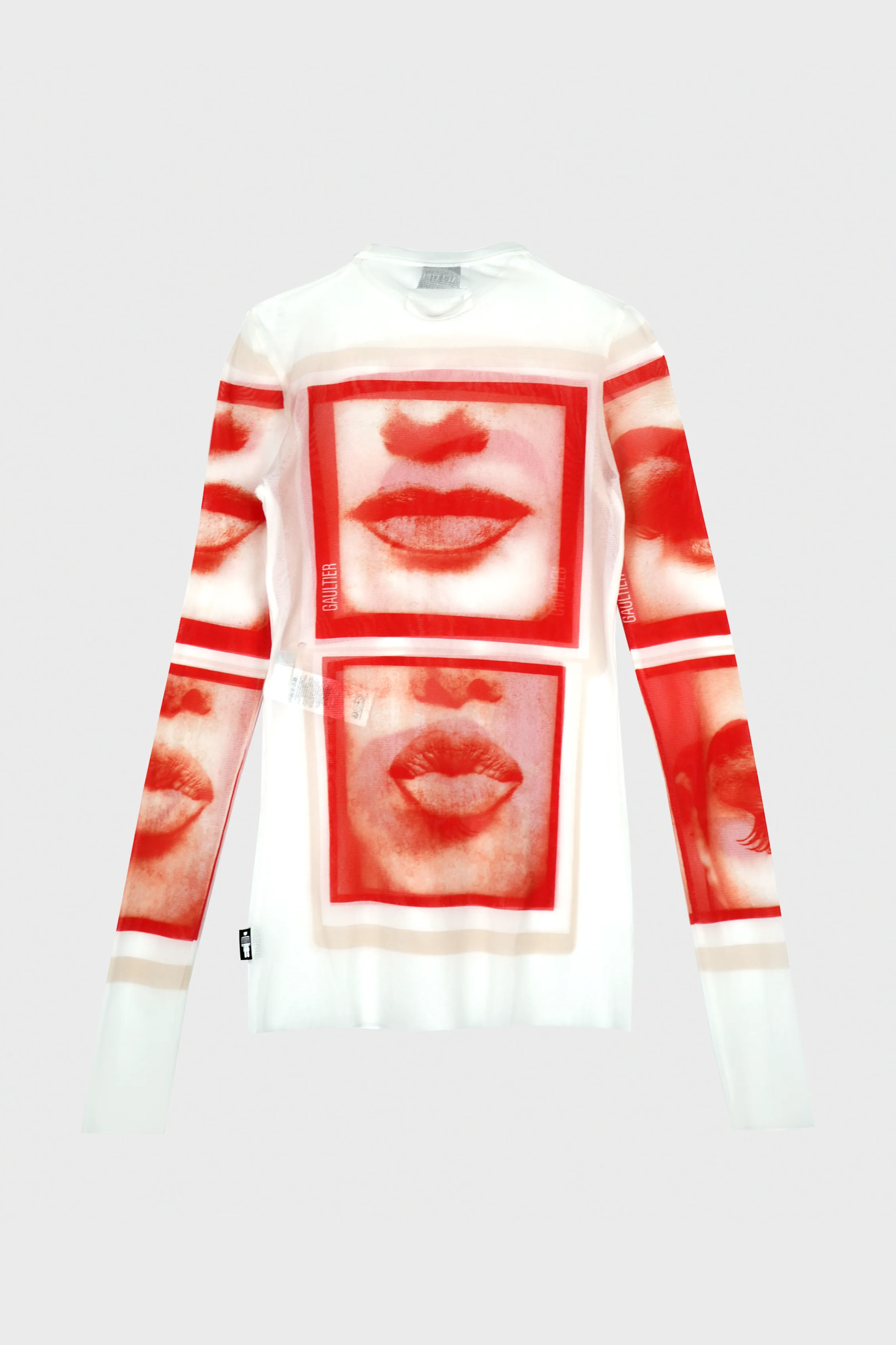 RE-EDITION : MESH TOP "EYES" AND "LIPS" - Image 2