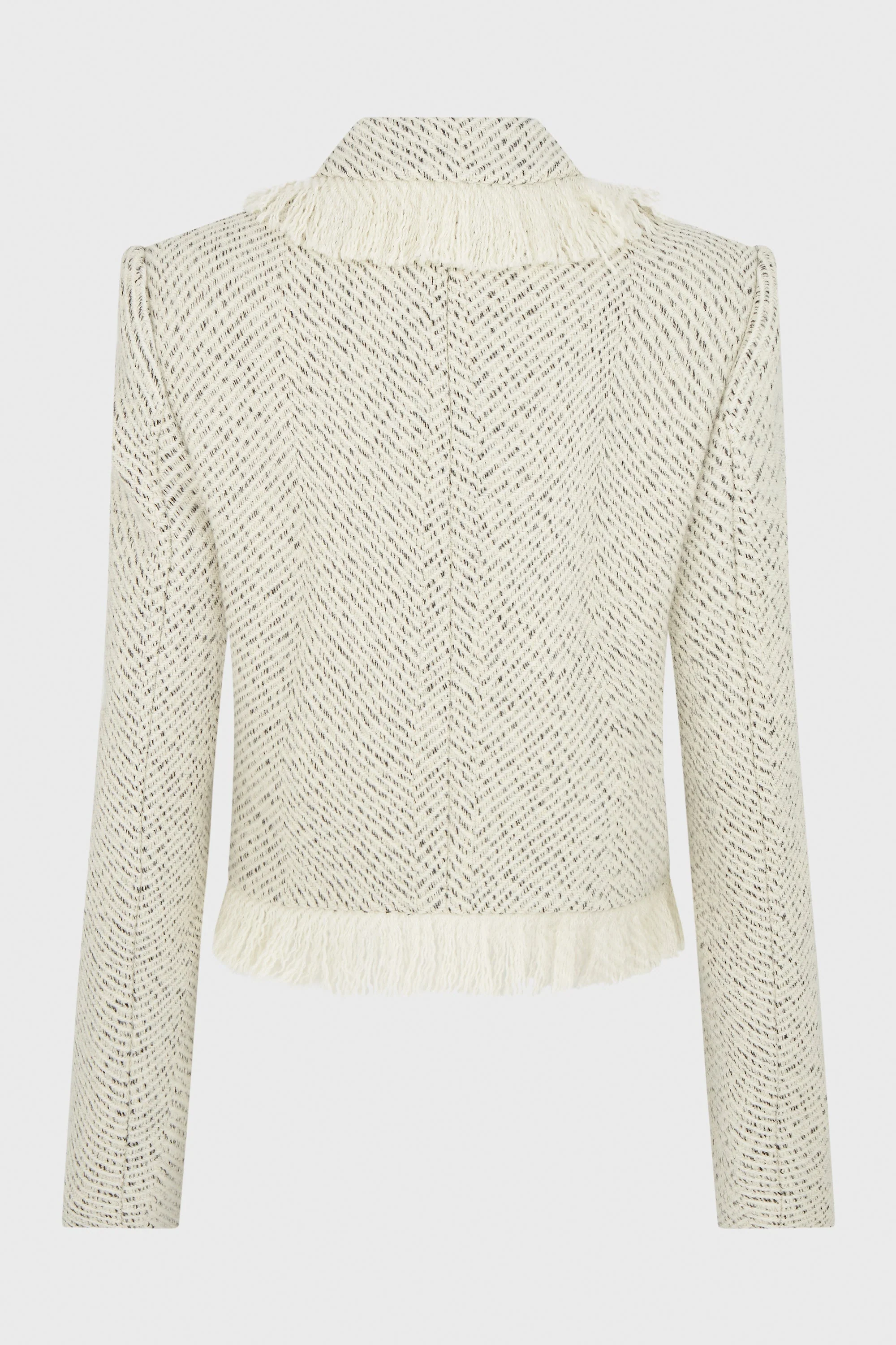 VENUS CROPPED JACKET W/ FRINGE - Image 3