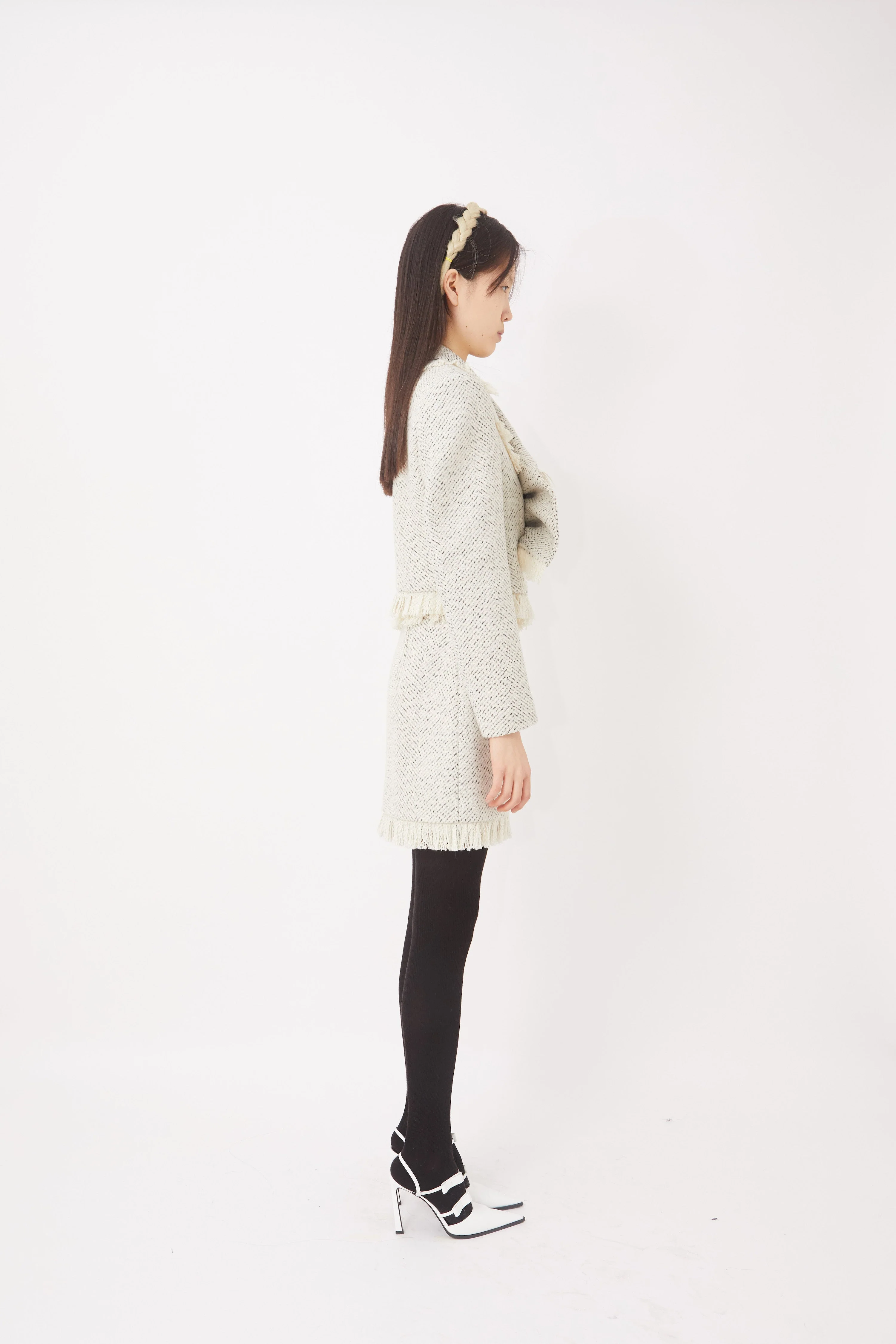 VENUS CROPPED JACKET W/ FRINGE - Image 4