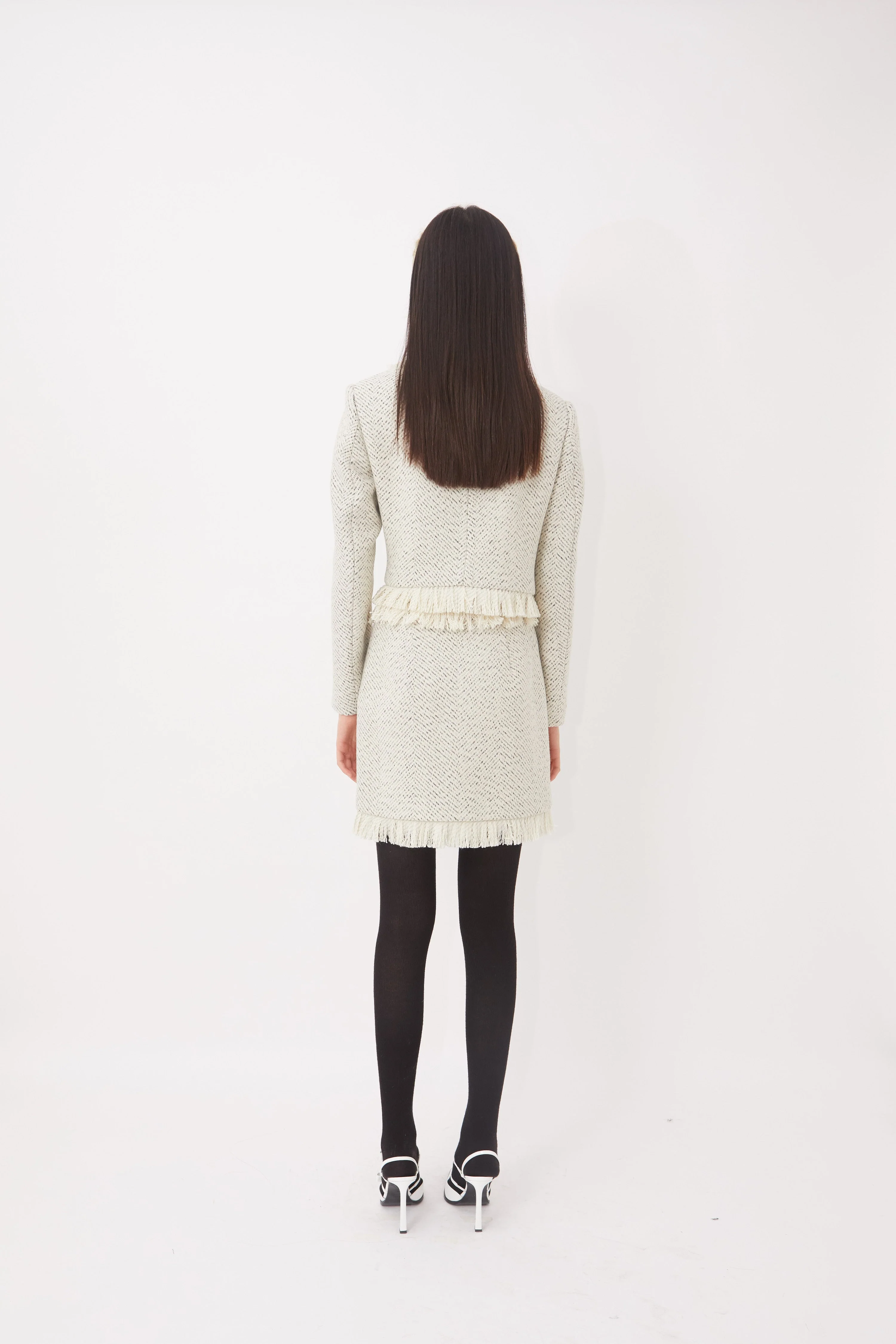 VENUS CROPPED JACKET W/ FRINGE - Image 5