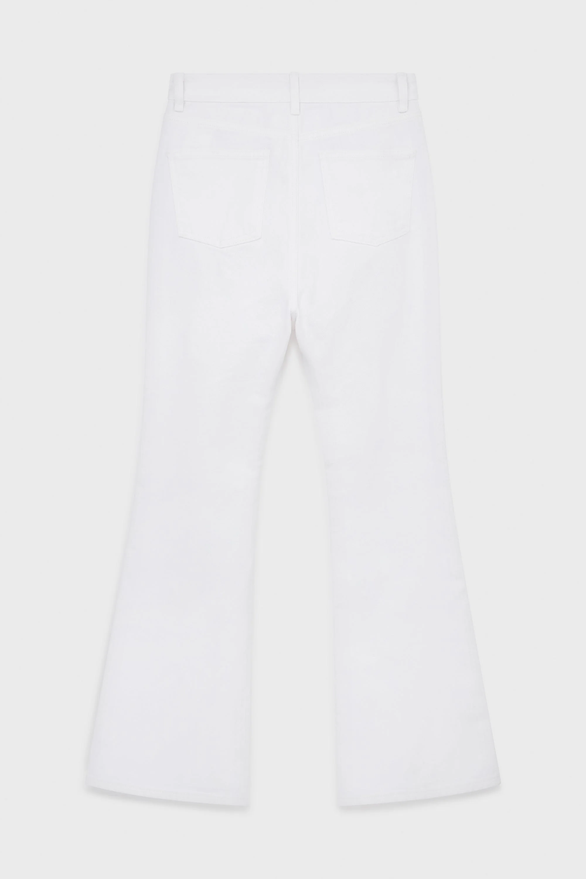 WHITE FLARED JEANS - Image 2