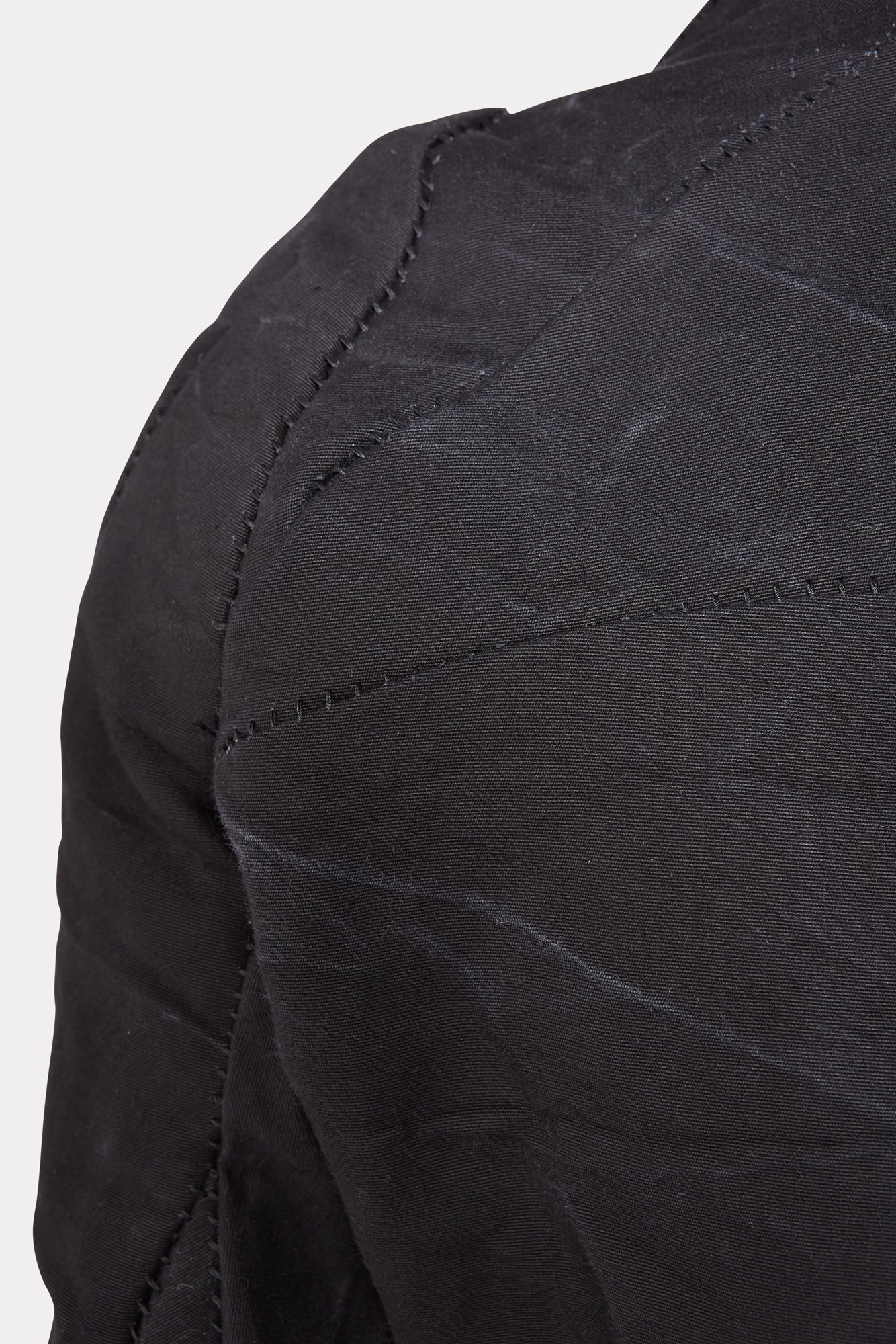 Double Layered Nettle Jacket with Real Mink Fur - Image 4