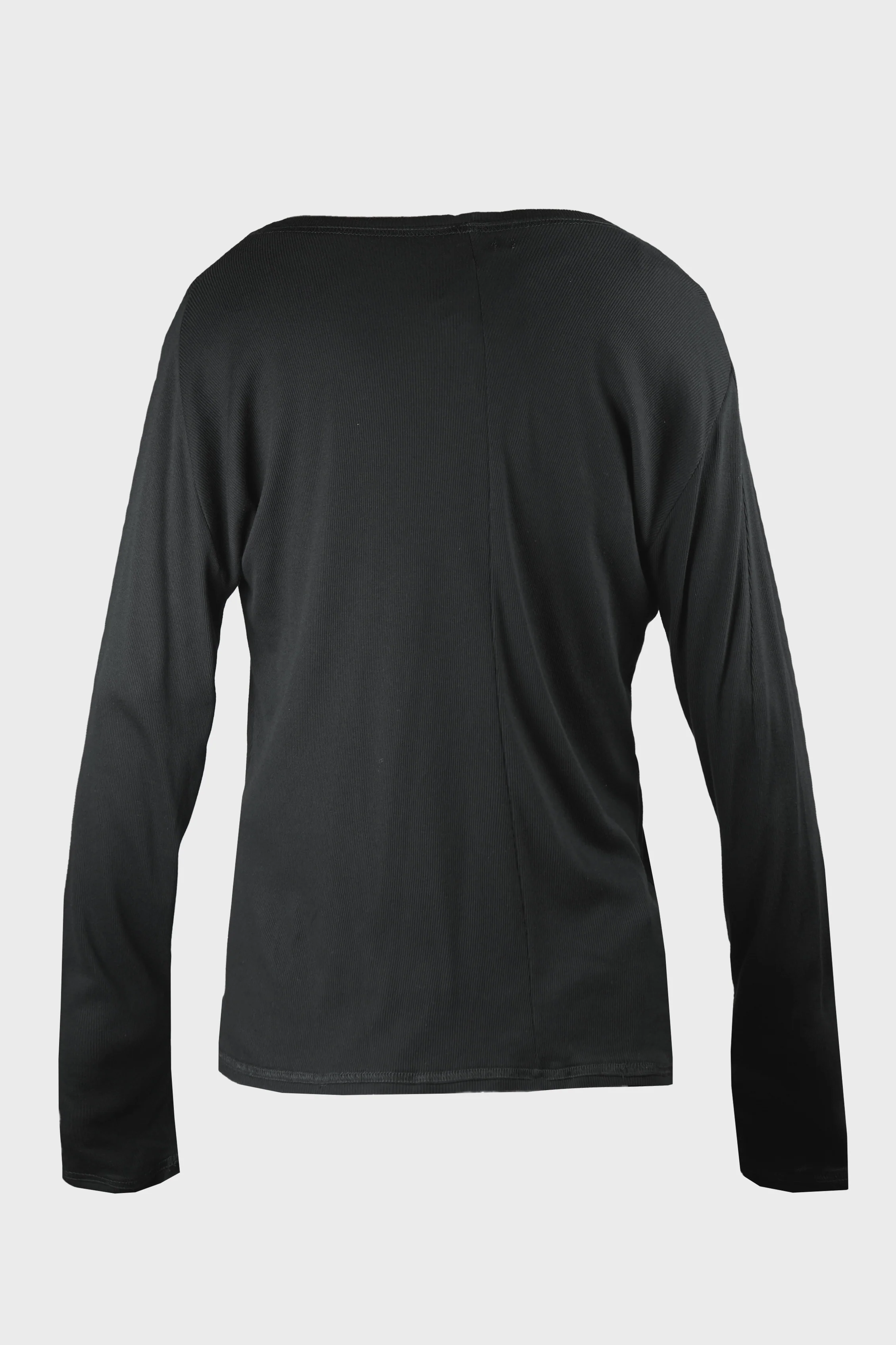 WIDE LONGSLEEVE BLACK - Image 2