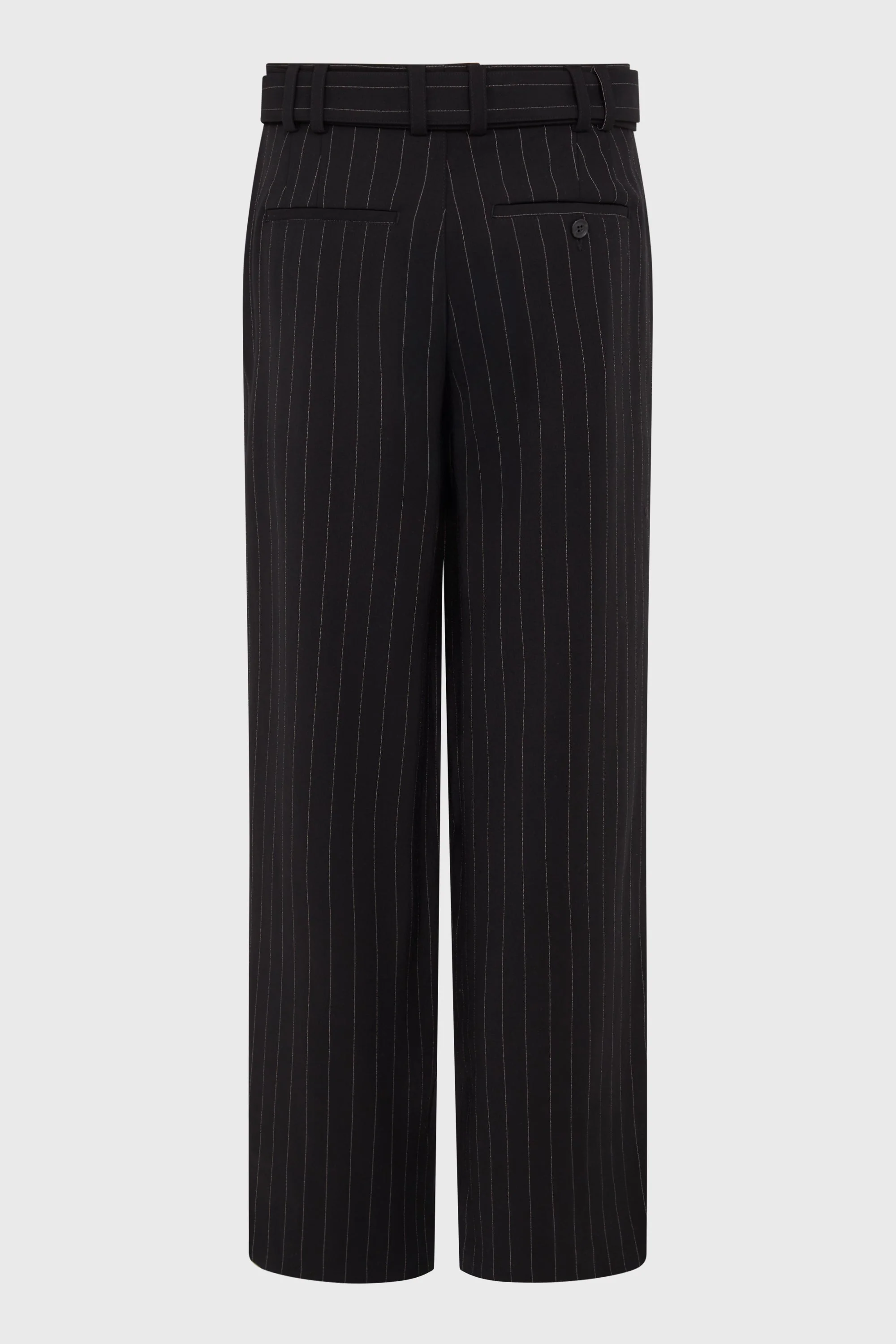LARGE TROUSERS WITH PLEATS PINSTRIPES M - Image 3