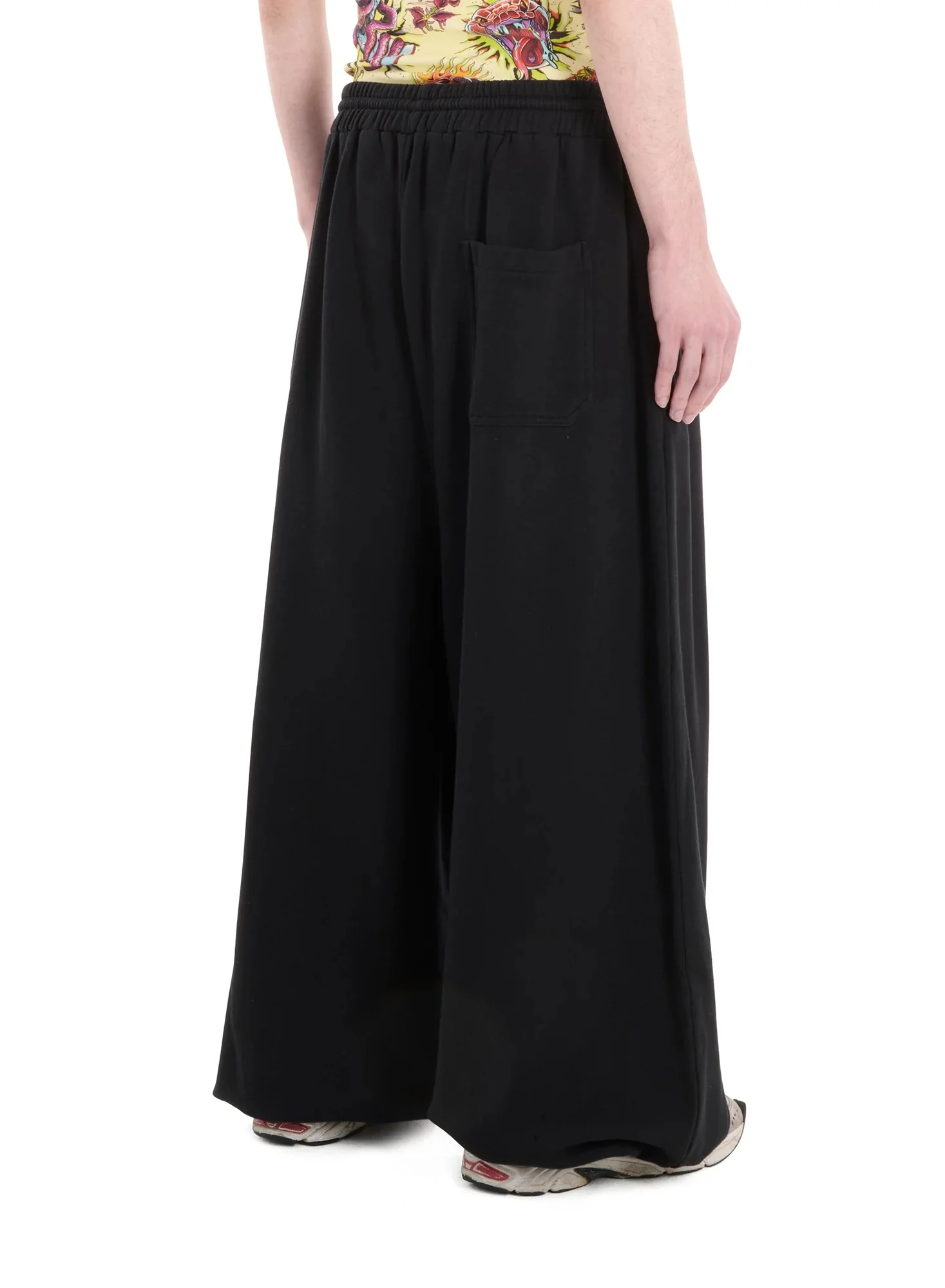 BAGGY BONTAN SWEATPANTS BLACK - Image 4