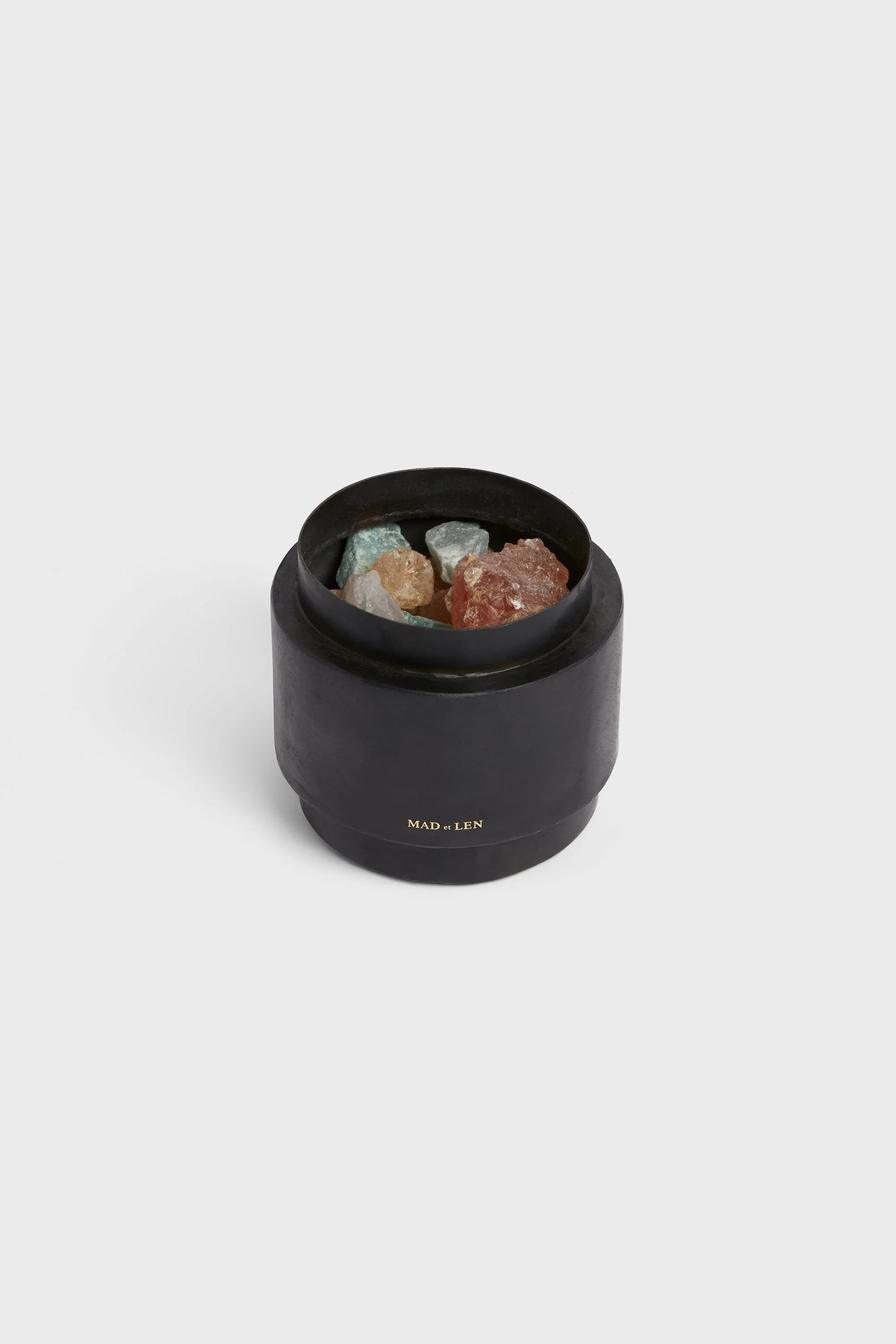 SMALL POT POURRI MONARCHIA AMBER GREEN - Image 2
