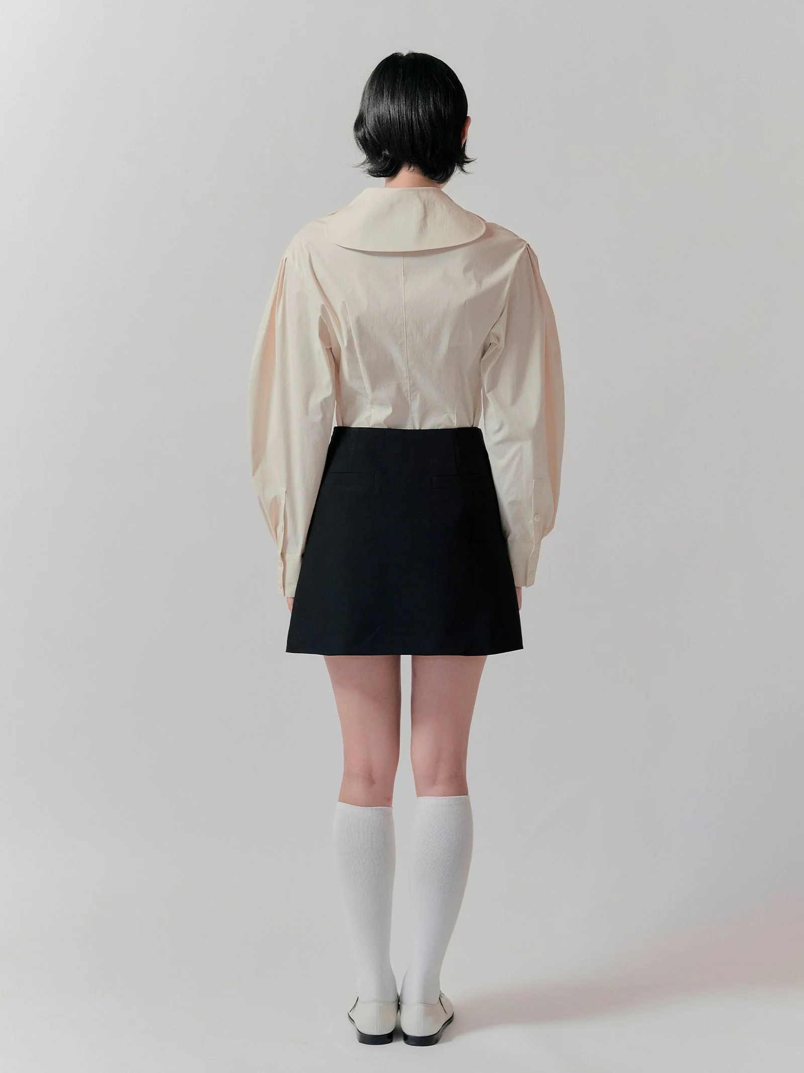 FLOWER COLLAR SLIM SHIRT - Image 5