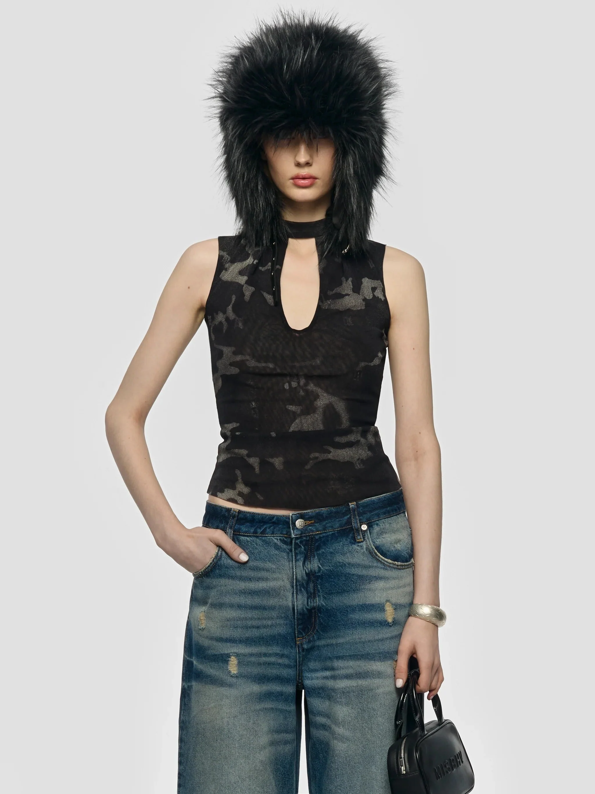 CAMO MESH TANK TOP - Image 2