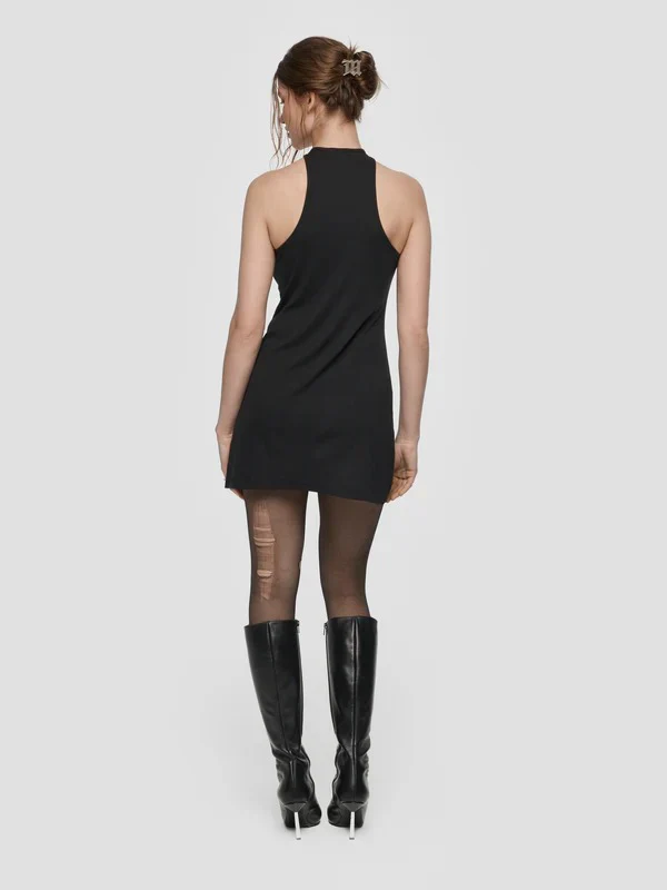 CHAIN DRESS BLACK - Image 4
