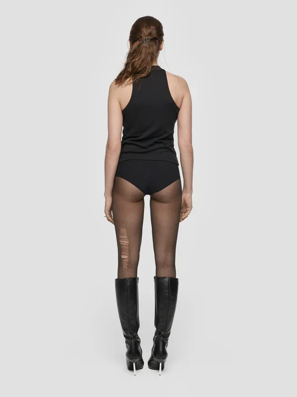 CHAIN TANK TOP BLACK - Image 4