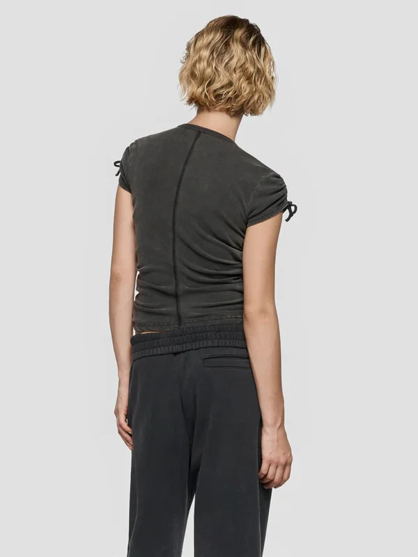 COMMUNITY FITTED T-SHIRT WASHED BLACK - Image 4