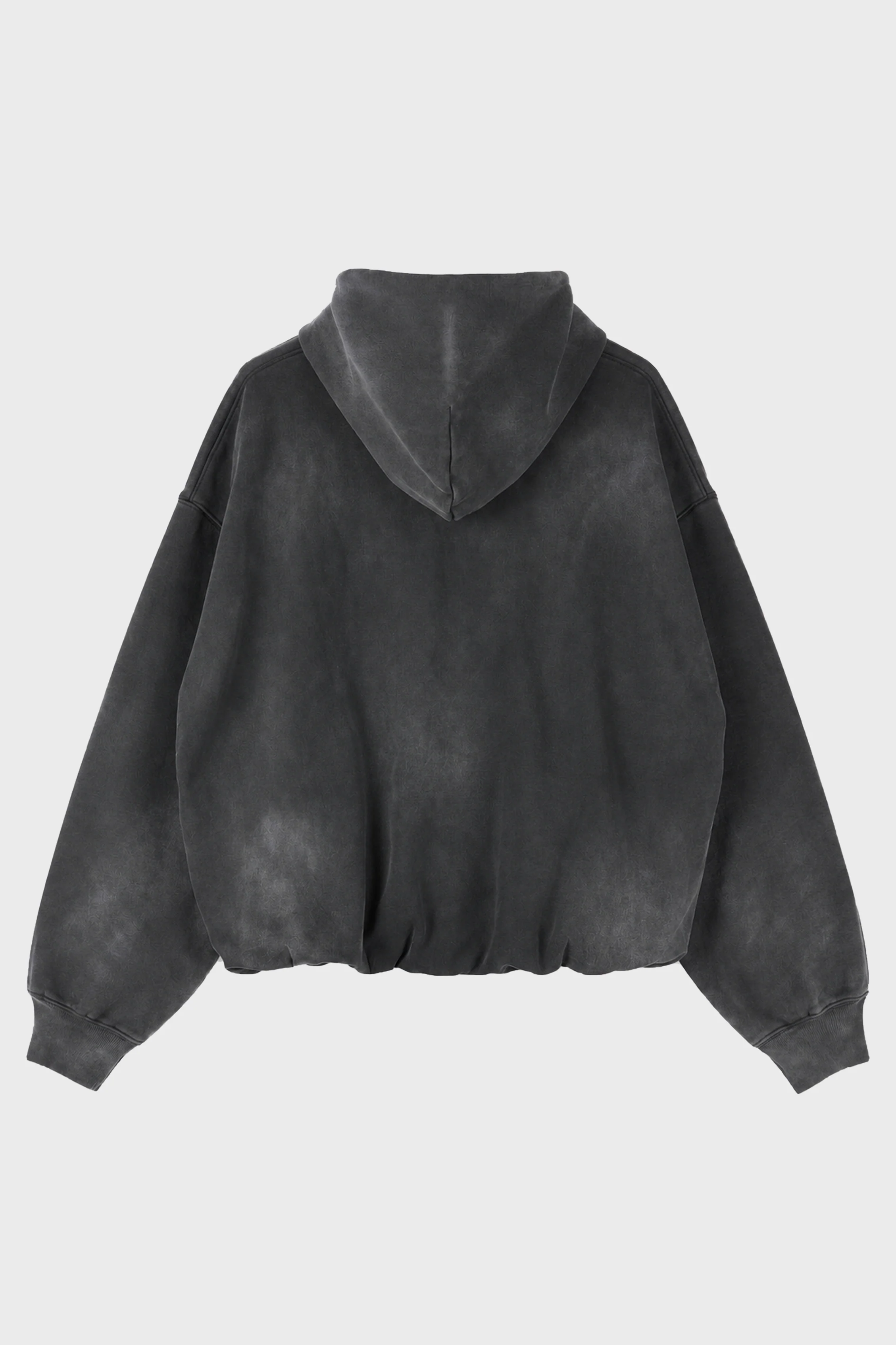 DEVIL MISBHV INFLATED HOODIE WASHED GREY - Image 3