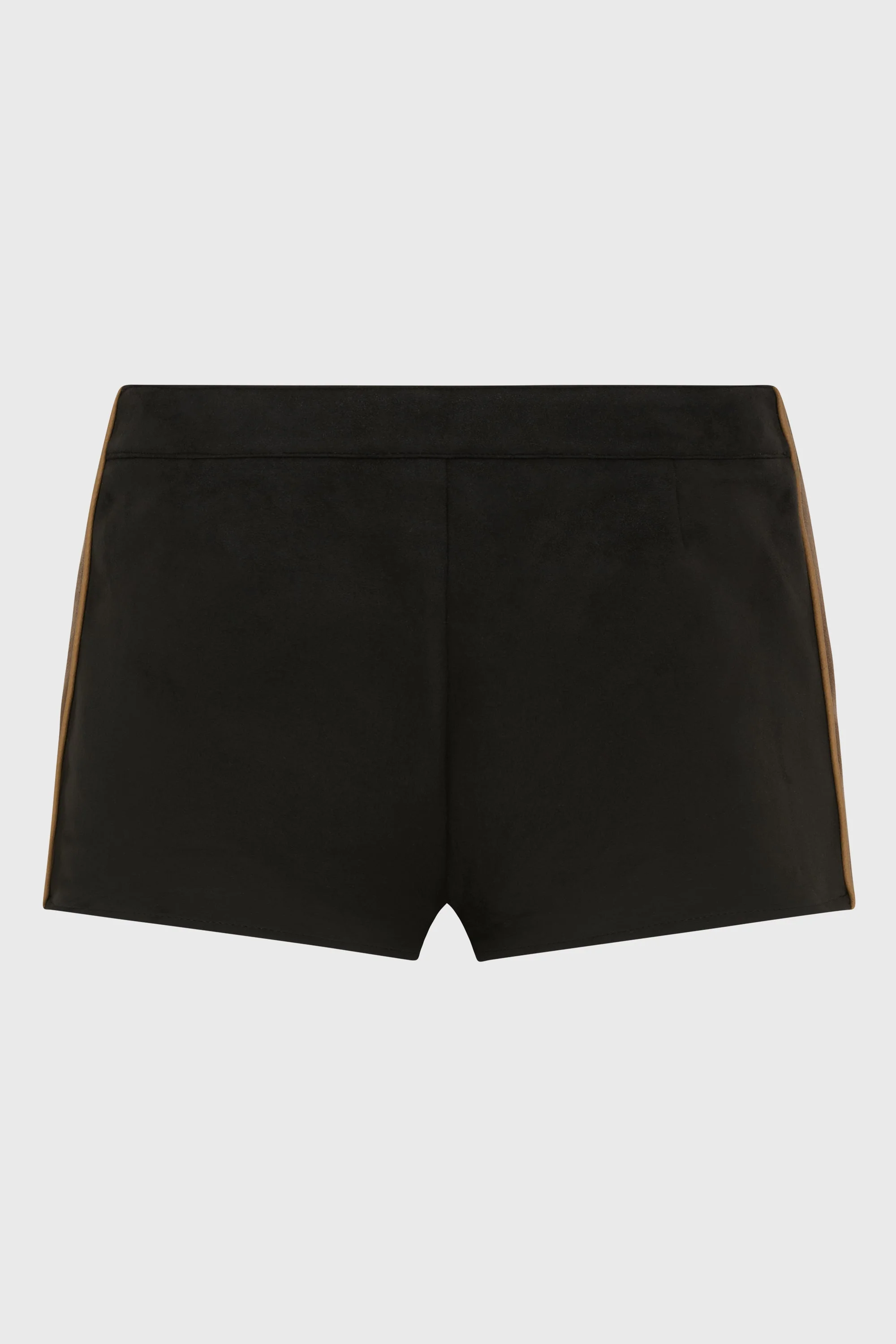 FAUX SUEDE MOTO SHORTS - Image 3
