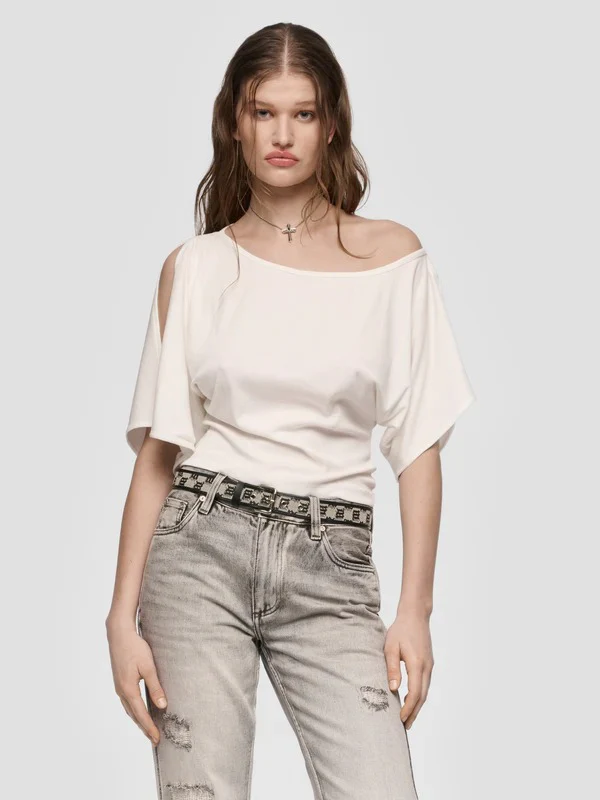 HOLYWOOD BABY TOP WHITE - Image 2