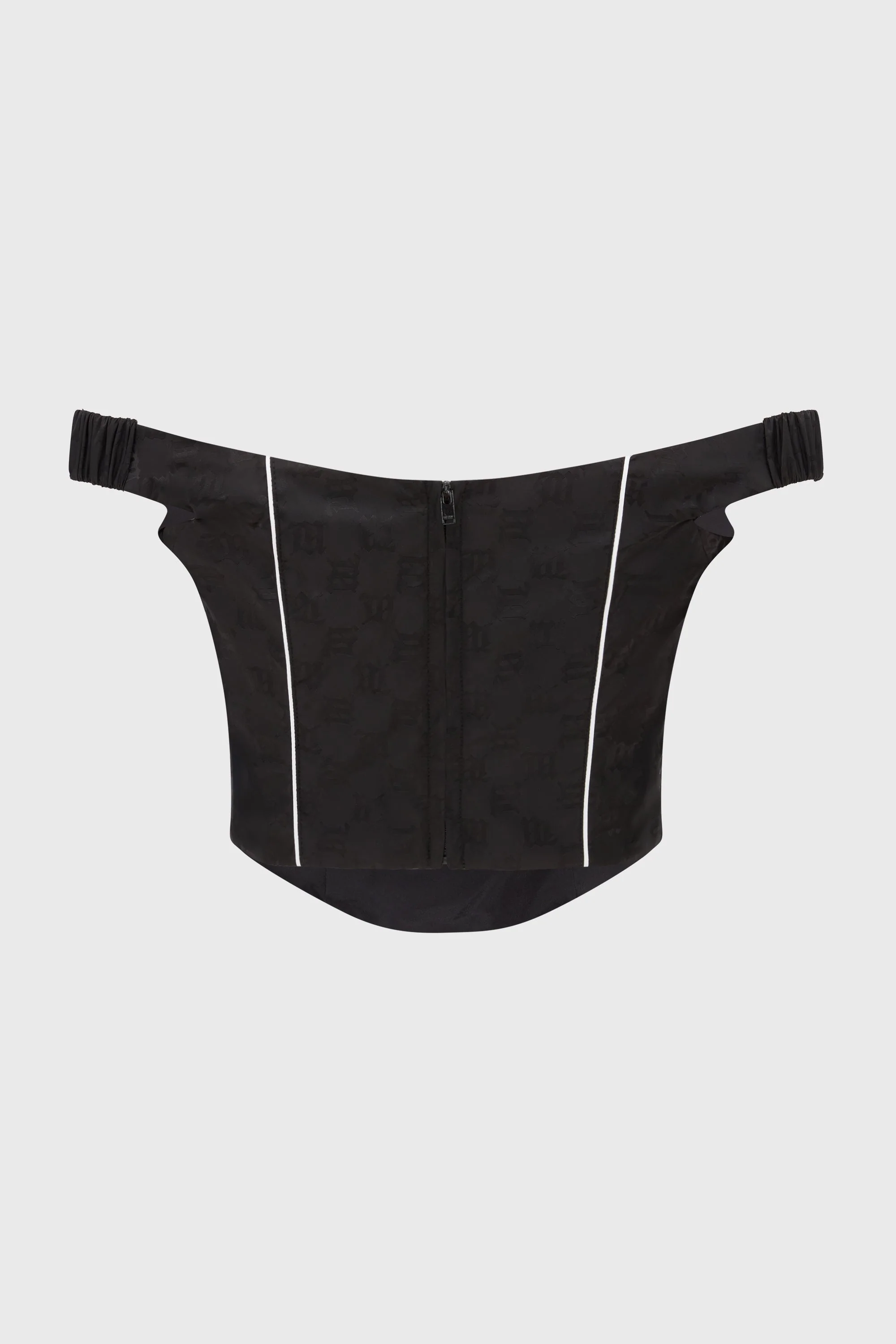 MONOGRAM NYLON CORSET TOP - Image 3